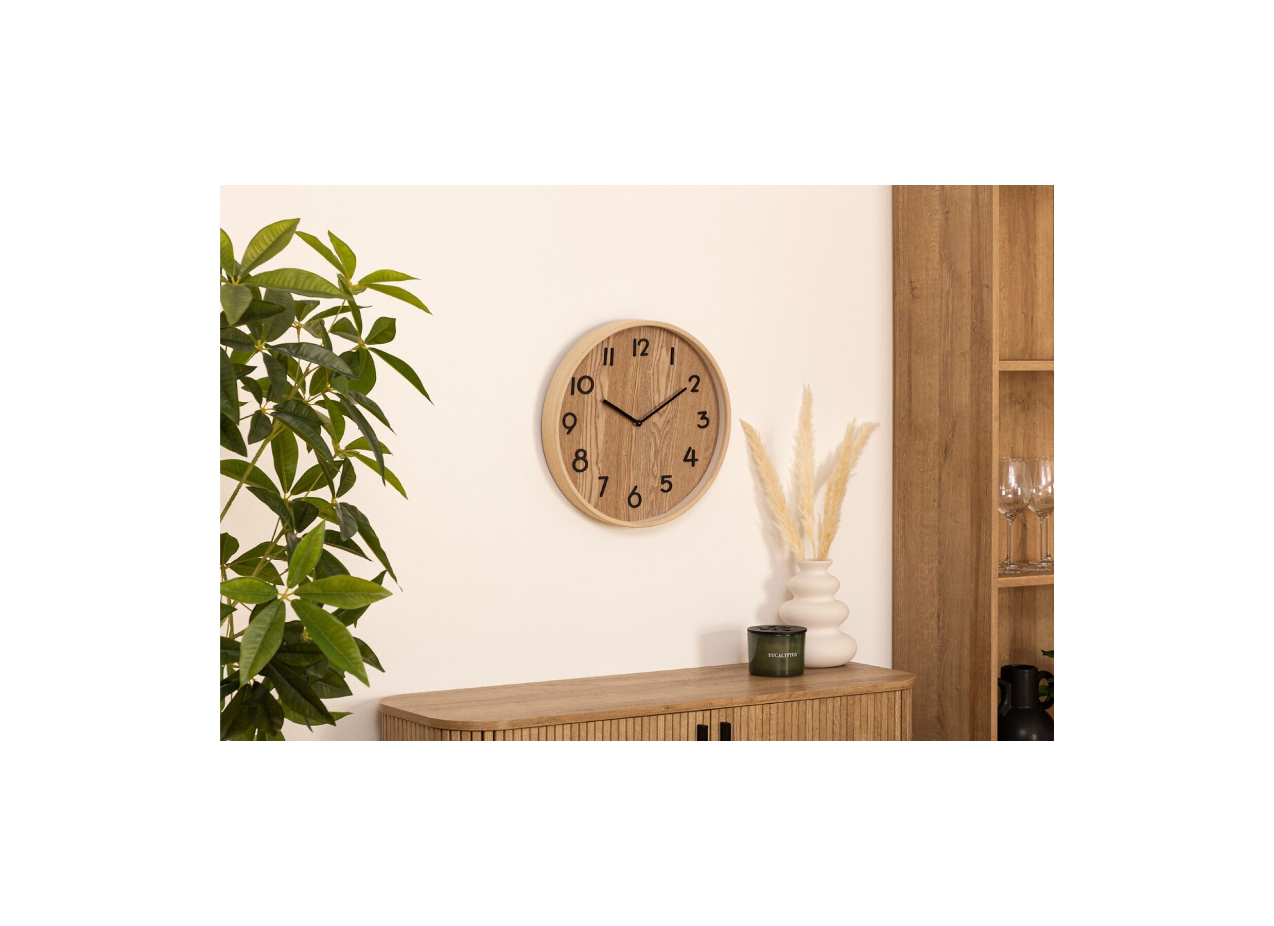 Wandklok Ivana Ø38cm
