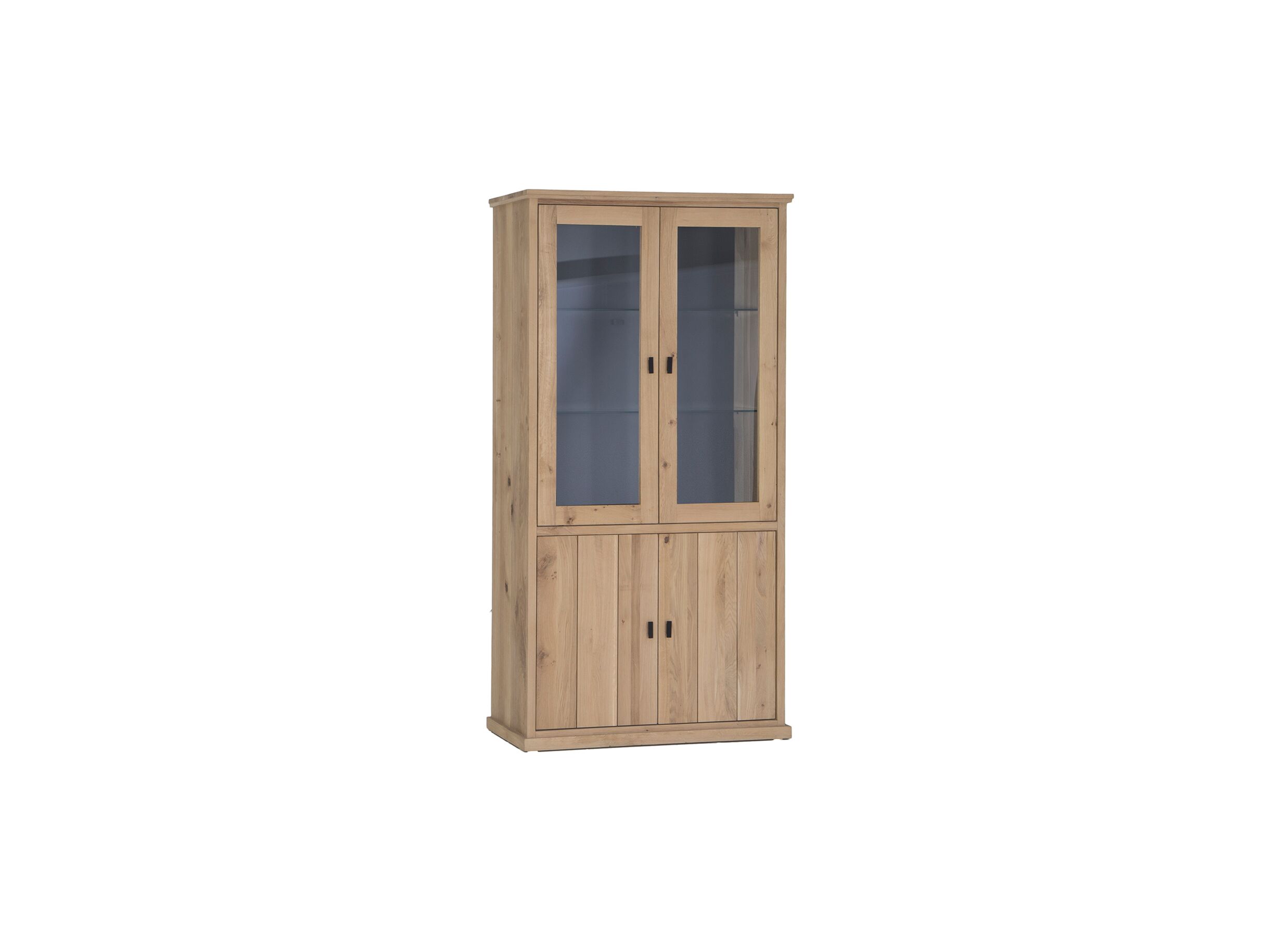 Vitrine Grimaldi 120cm - Vitrine Grimaldi 120cm - chêne massif - naturel