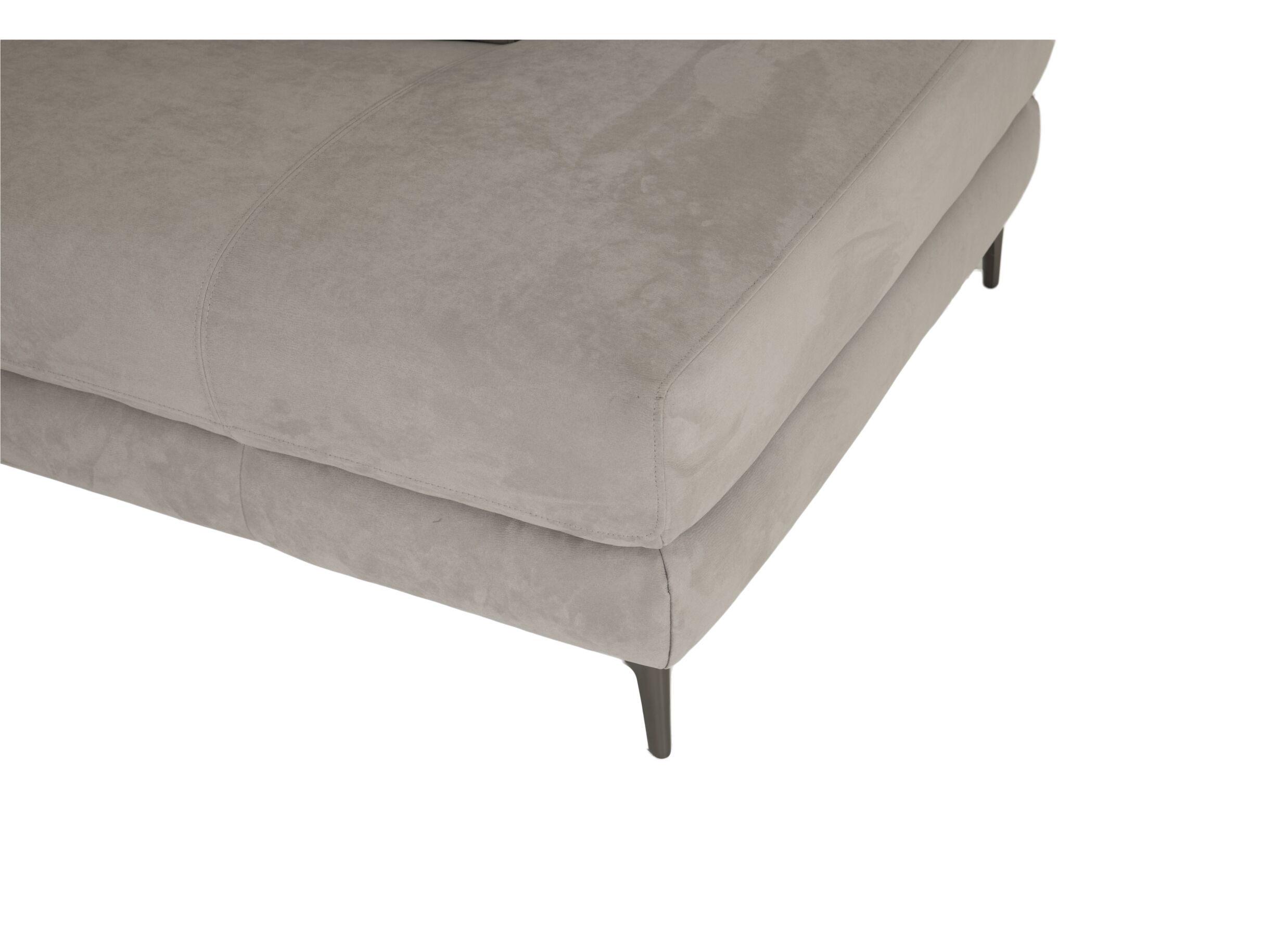 Detailfoto - Hoeksalon Cell 295x232cm - stof - grijs met relax