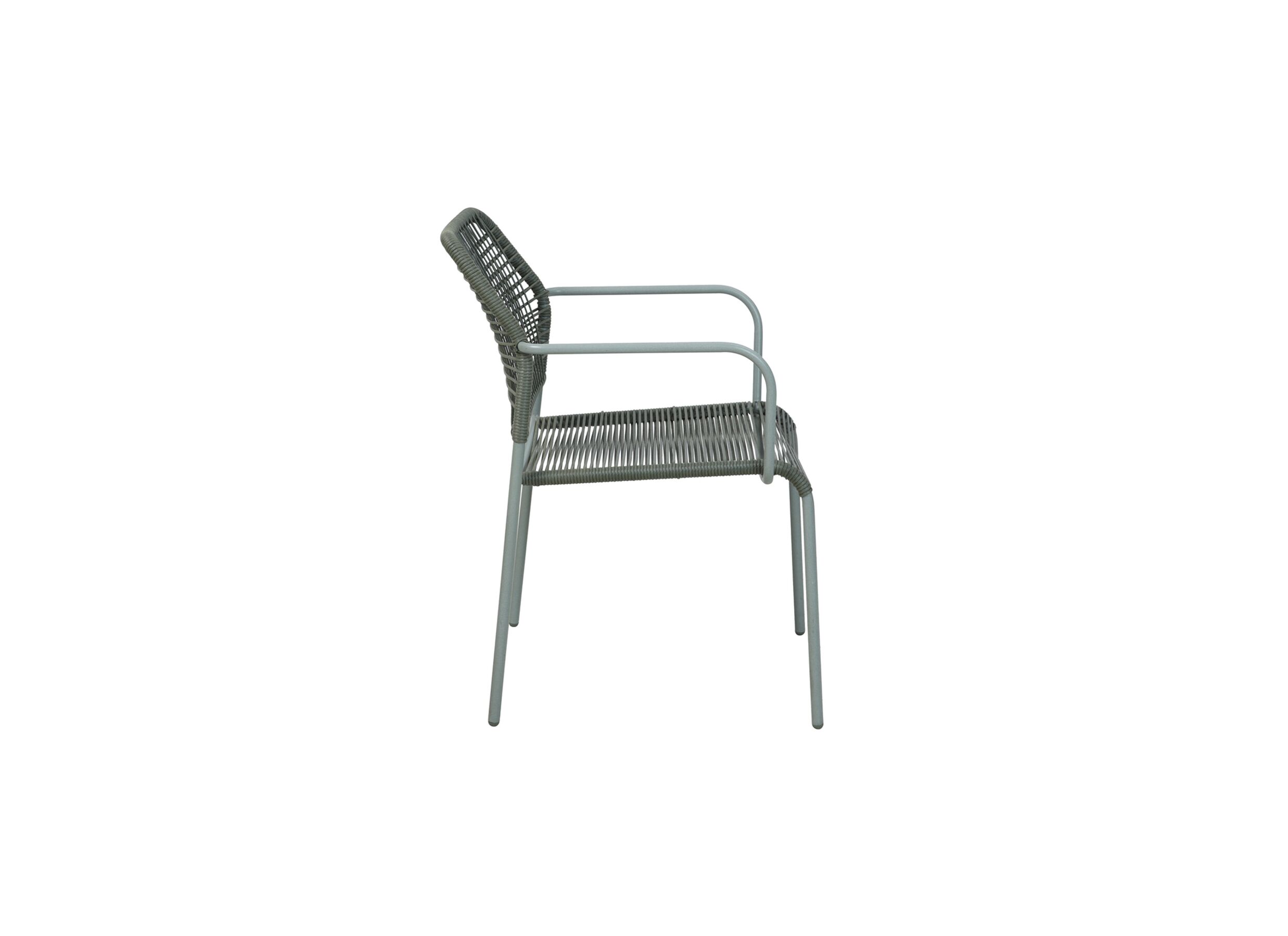Aperçu - Chaise de jardin Phi acier rotin vert