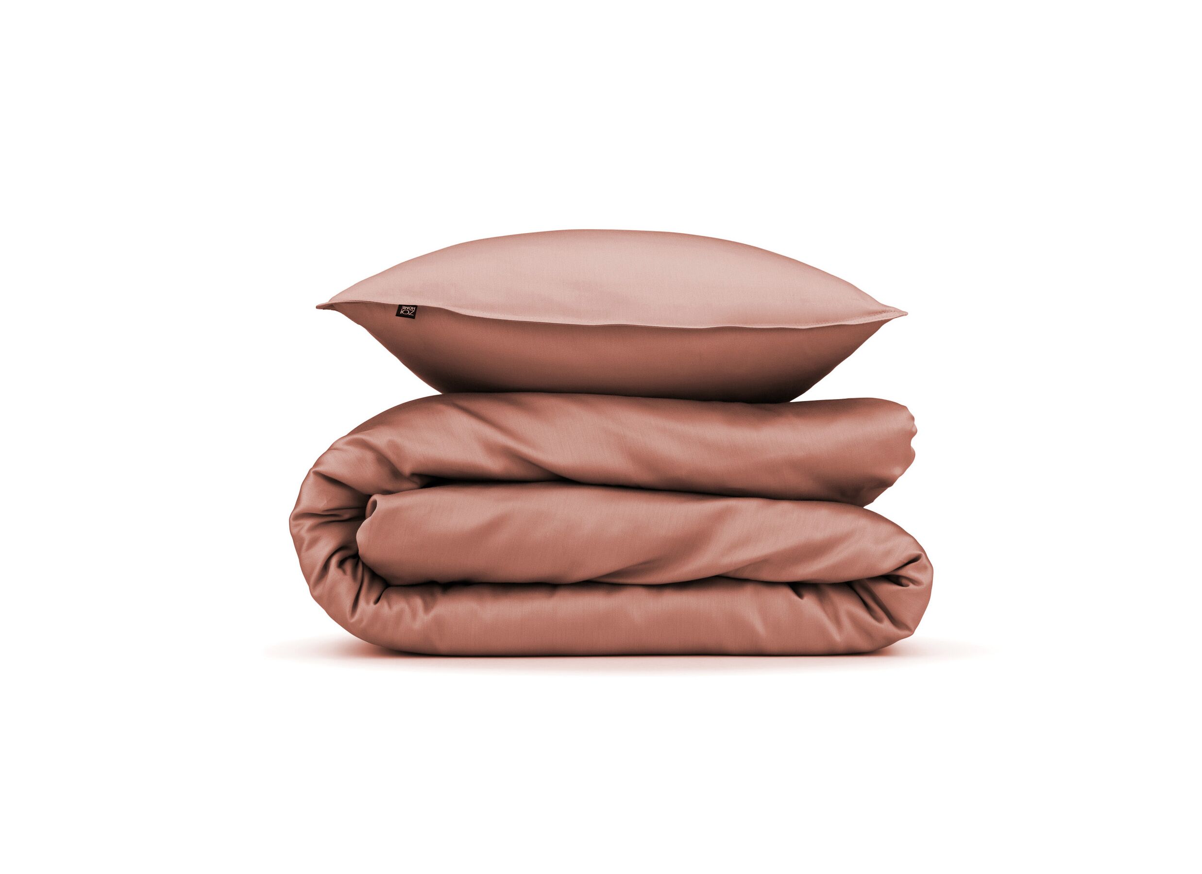 Foto ambiance - Housse de couette 140x220cm coton satin