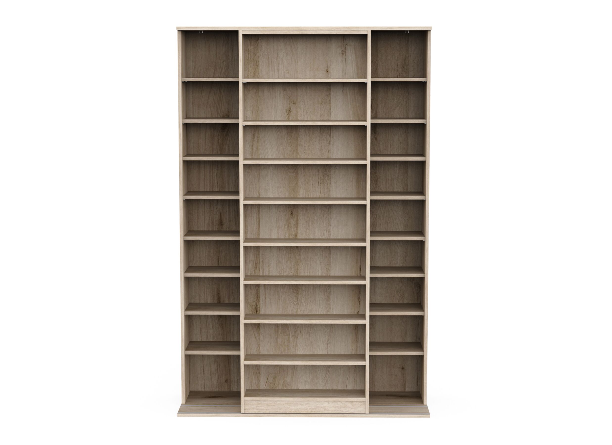 Overzichtsfoto - Boekenrek Bento 117x44x179cm - decor - kronberg eik