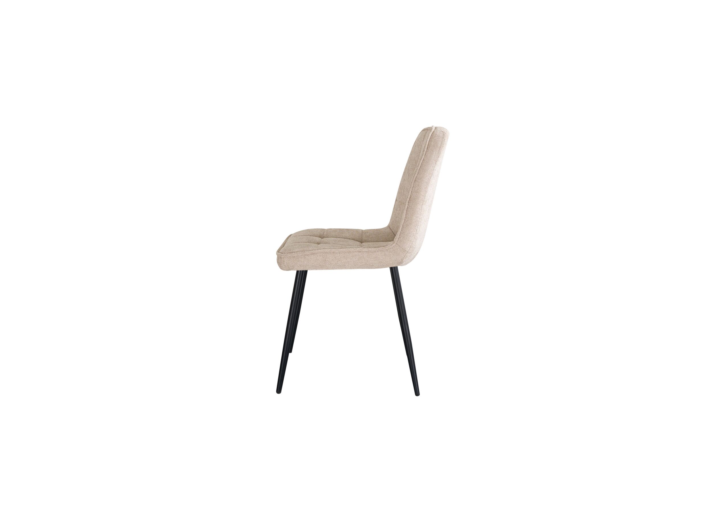 Aperçu - Chaise Eilat 45x60x88cm - tissu - beige