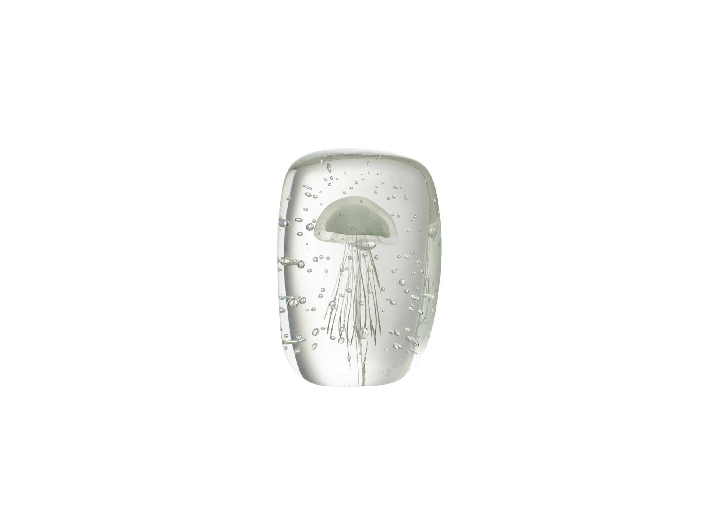 Plus Important - Déco Presse-papier Caly H10,5cm - verre - transparent