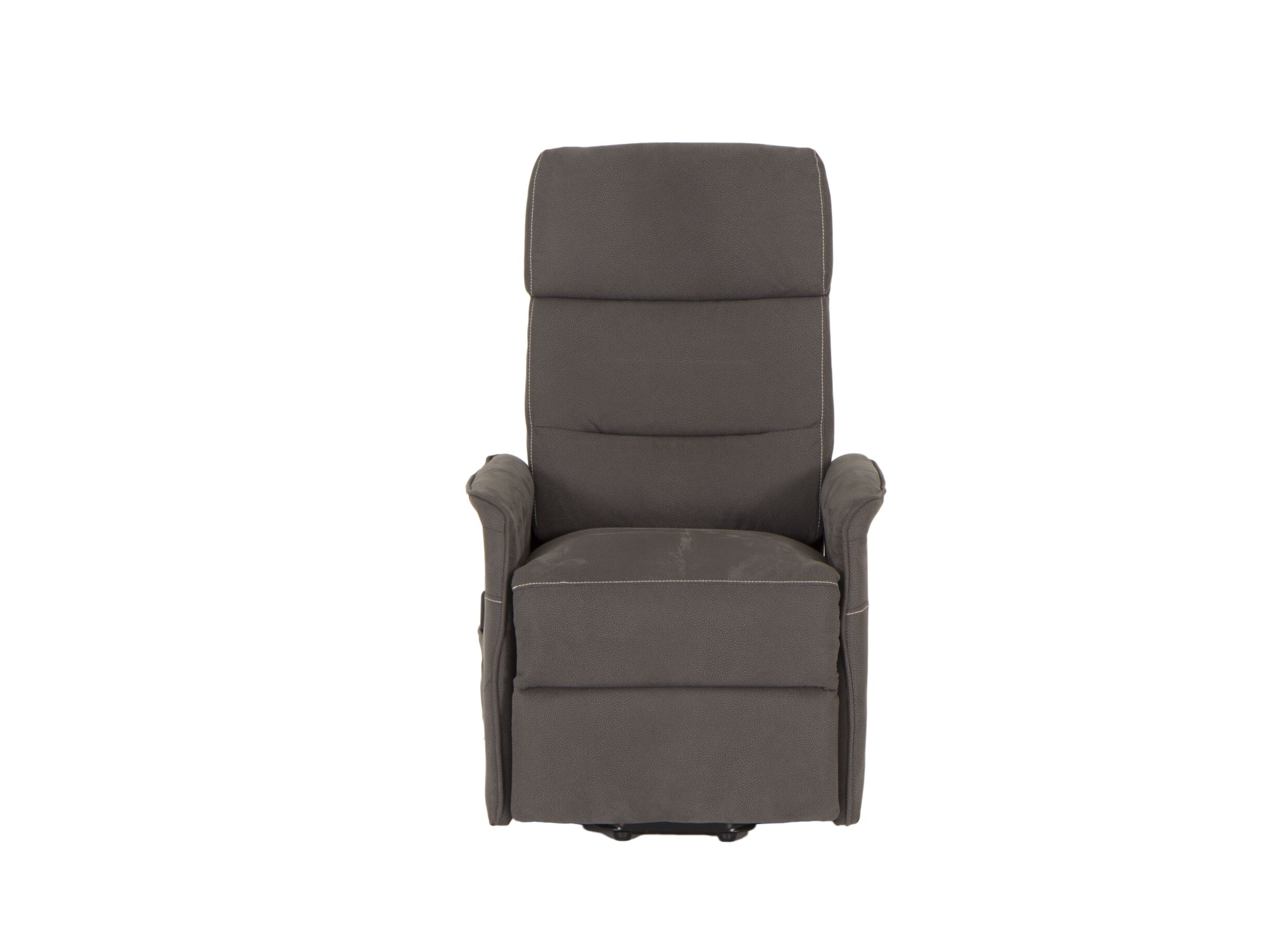 Fauteuil relax Penny Lane eléctrique - stof - gris