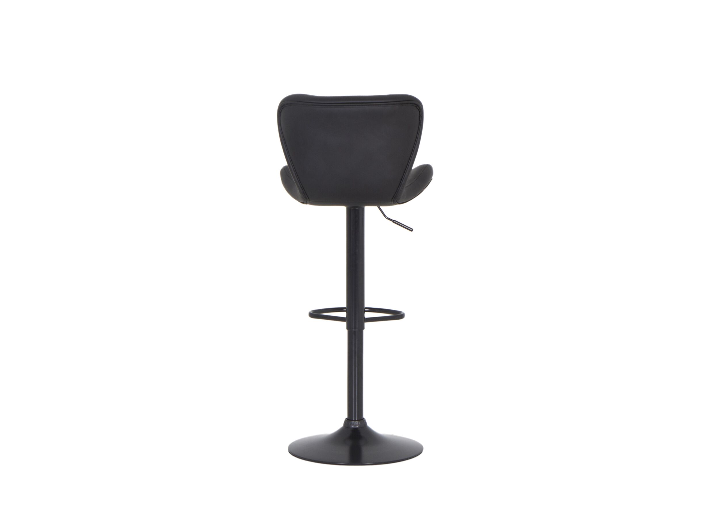 Detail - Chaise de bar Vaillant HA61cm similicuir noir