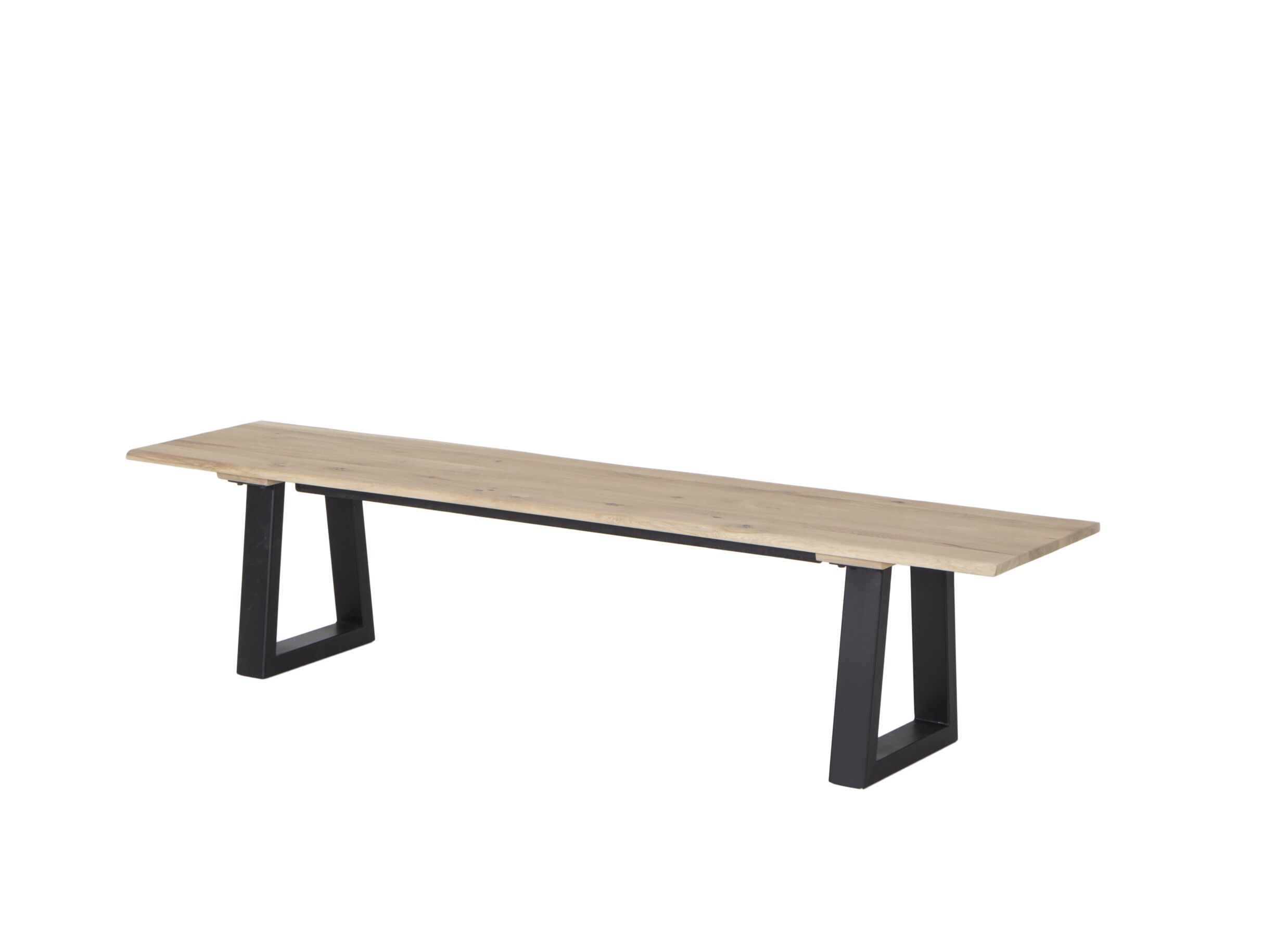 Plus Important - Banc Sherwood 180cm - chêne massif - naturel