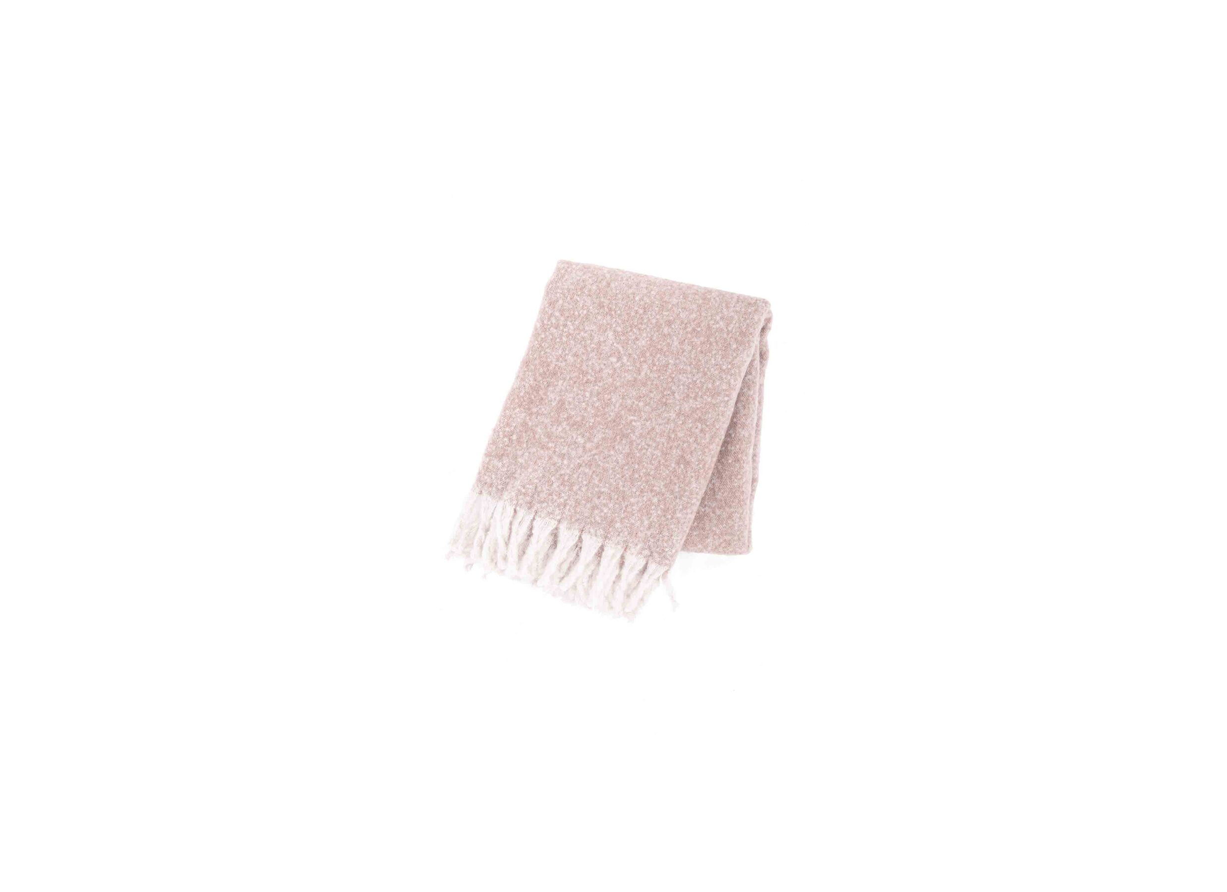 Plaid Flock 130x170cm microflanel rose