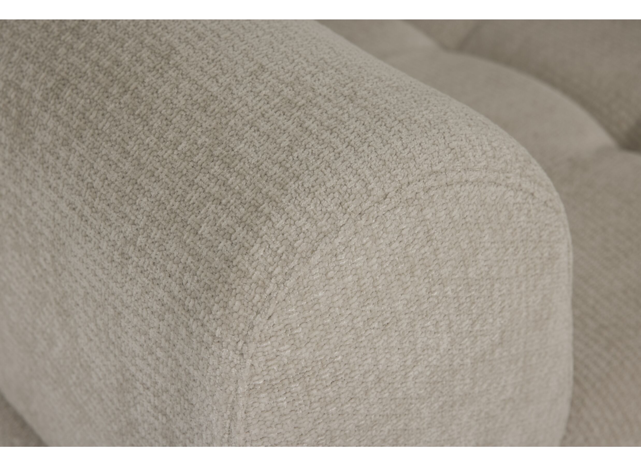Detail - Canapé Tortuga 3 places - fibre polyester - beige
