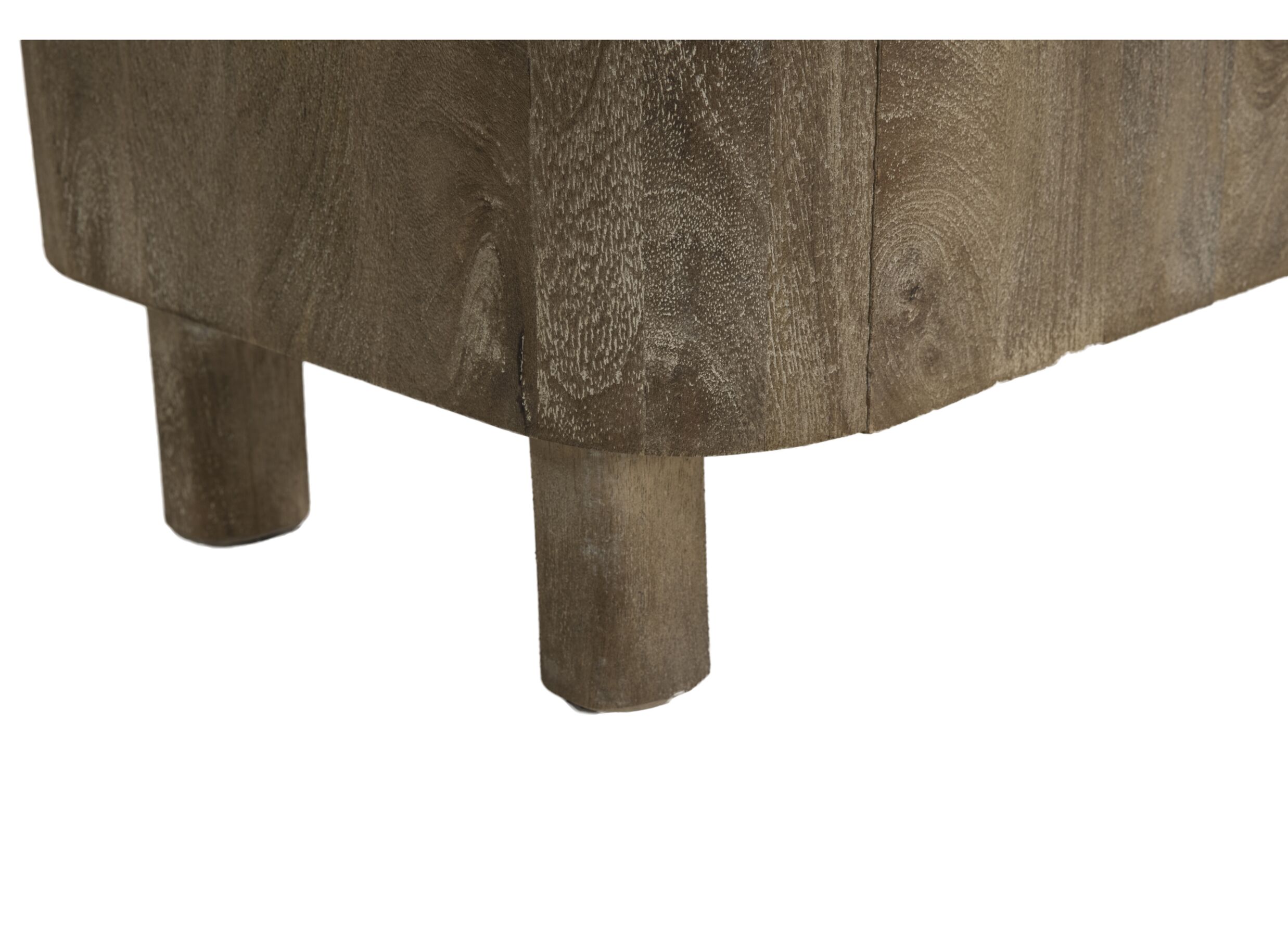 Detail - Meuble TV Darwin 150cm - manguier massif - sandblast