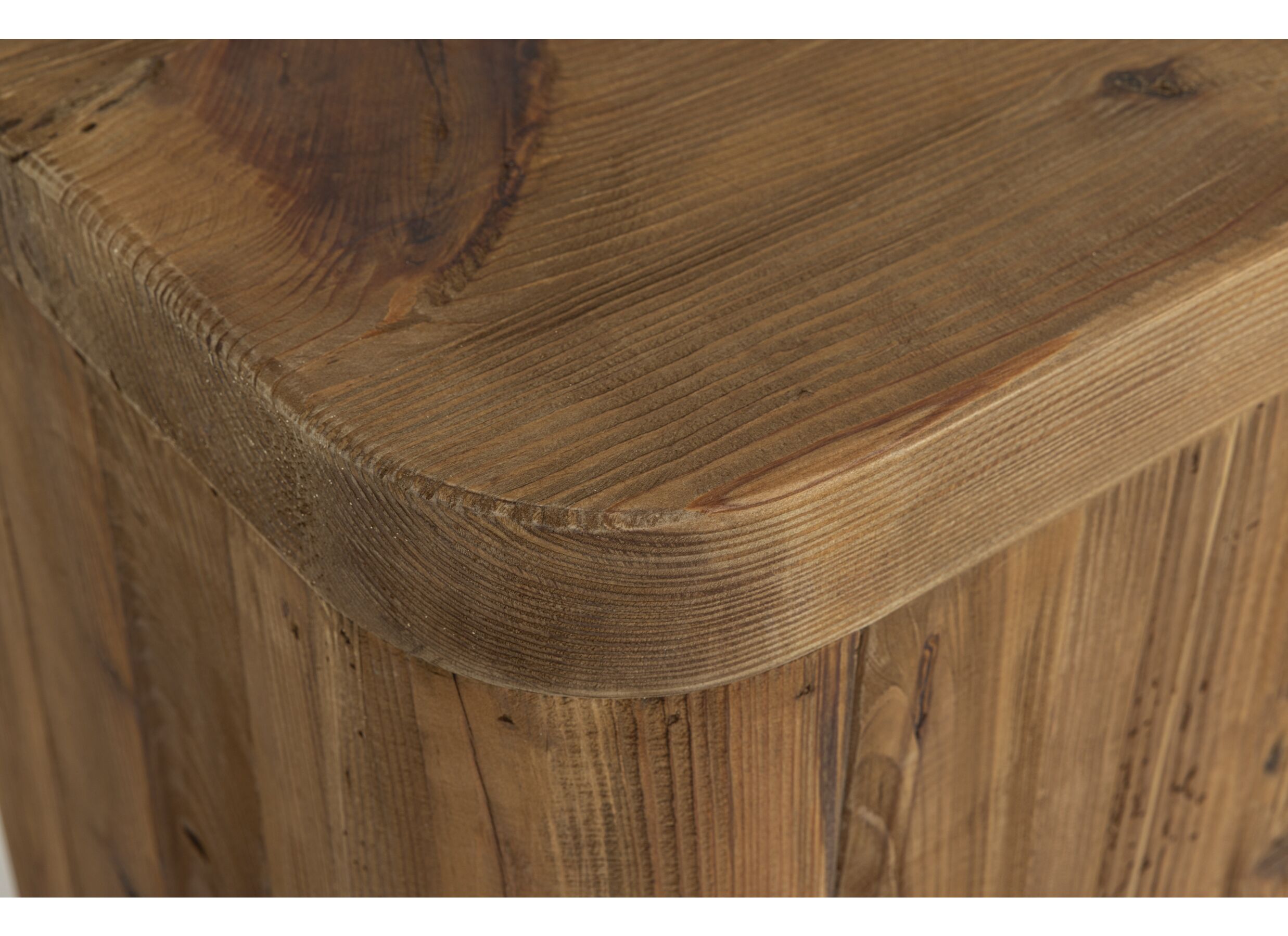 Detail - Buffet Cattaneo 210cm - bois de pin recyclé - naturel