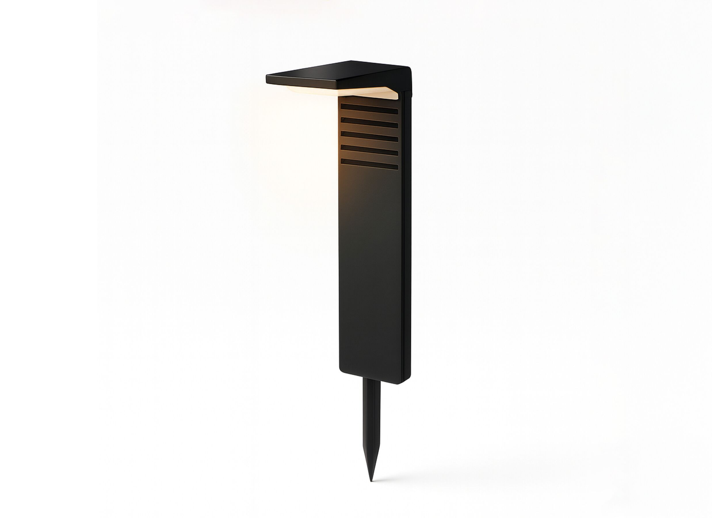 Overzichtsfoto - Solar Priklamp Arie H42cm - ABS - zwart