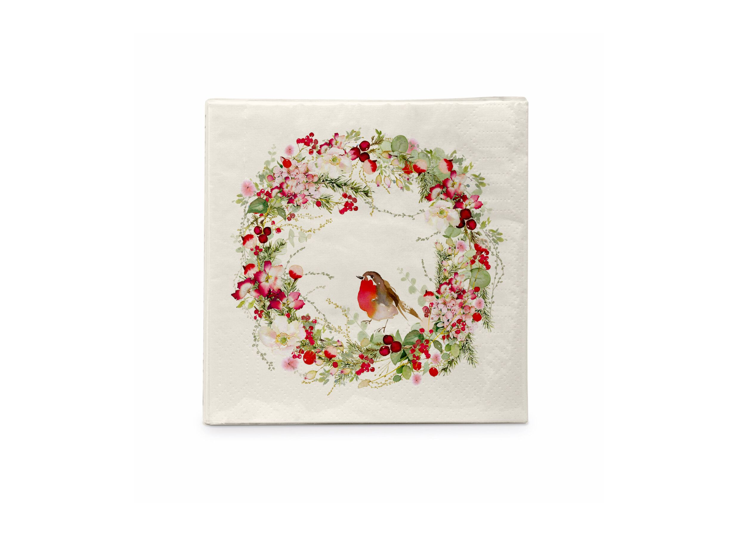 Serviette Beautiful 33x33cm - 20 stuks - Serviette Beautiful 33x33cm - 20 stuks