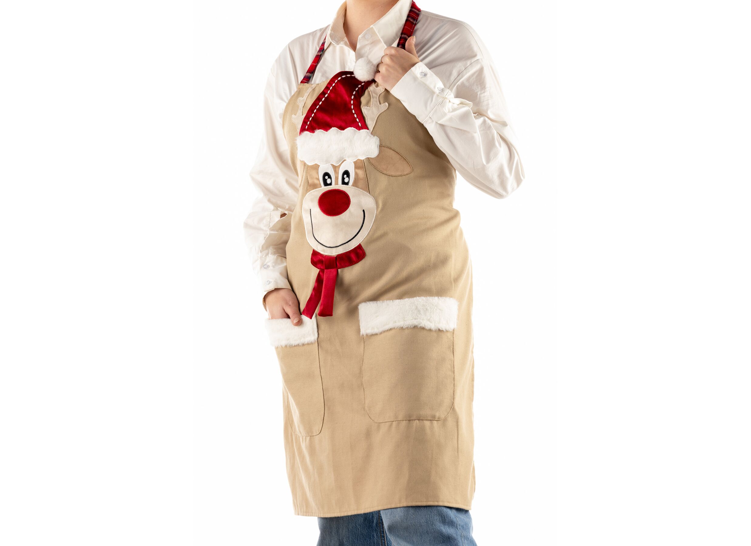 Aperçu - Tablier de cuisine Rudolph Chef - polyester & coton - tobacco brown
