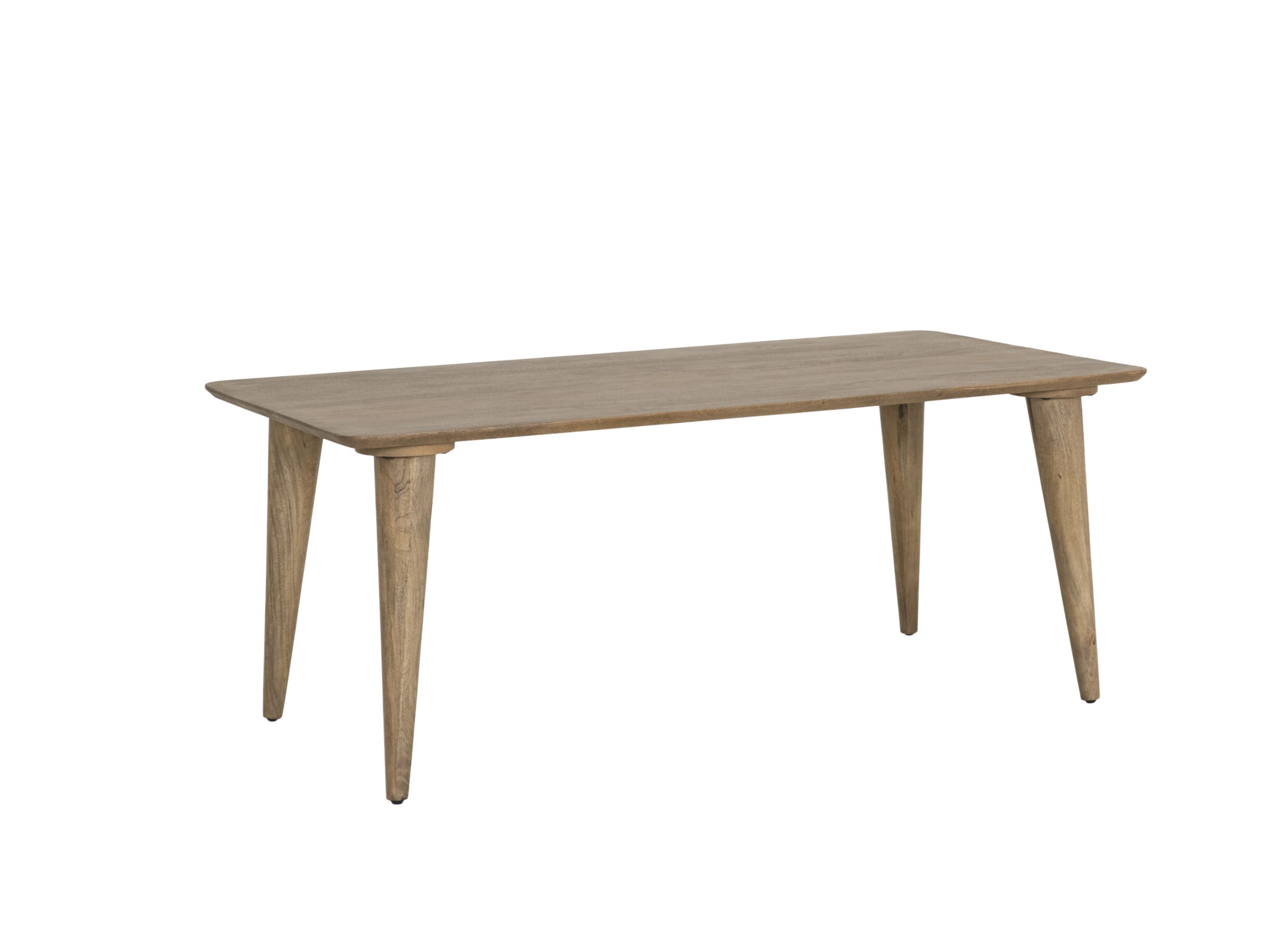 Tafel Tiresias 190x100cm - mango massief - naturel - Table Tiresias 190x100cm - manguier massif - naturel