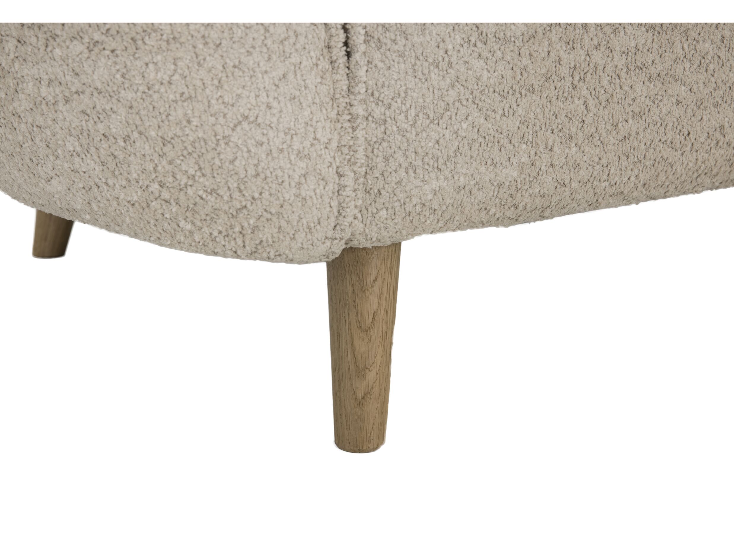 Detailfoto - Zetel Momo 2-zit - polyestervezel - beige