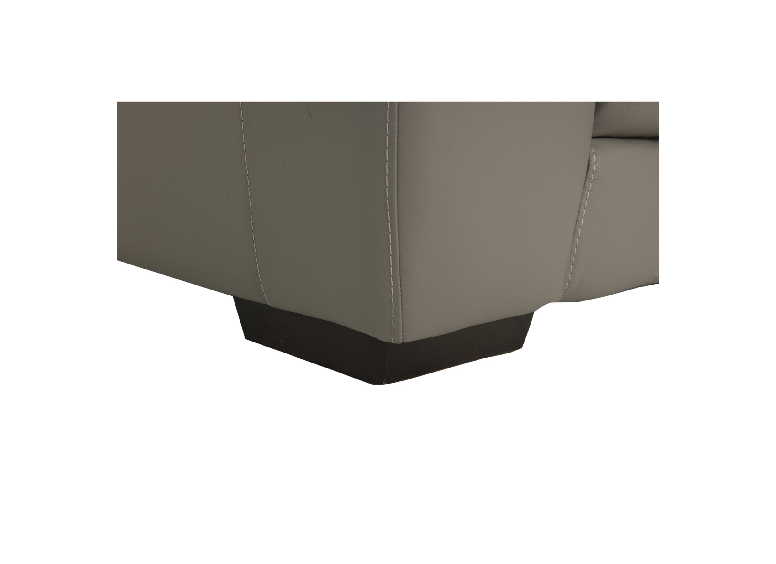 Detailfoto - Zetel Singer 2,5-zit - leder - taupe