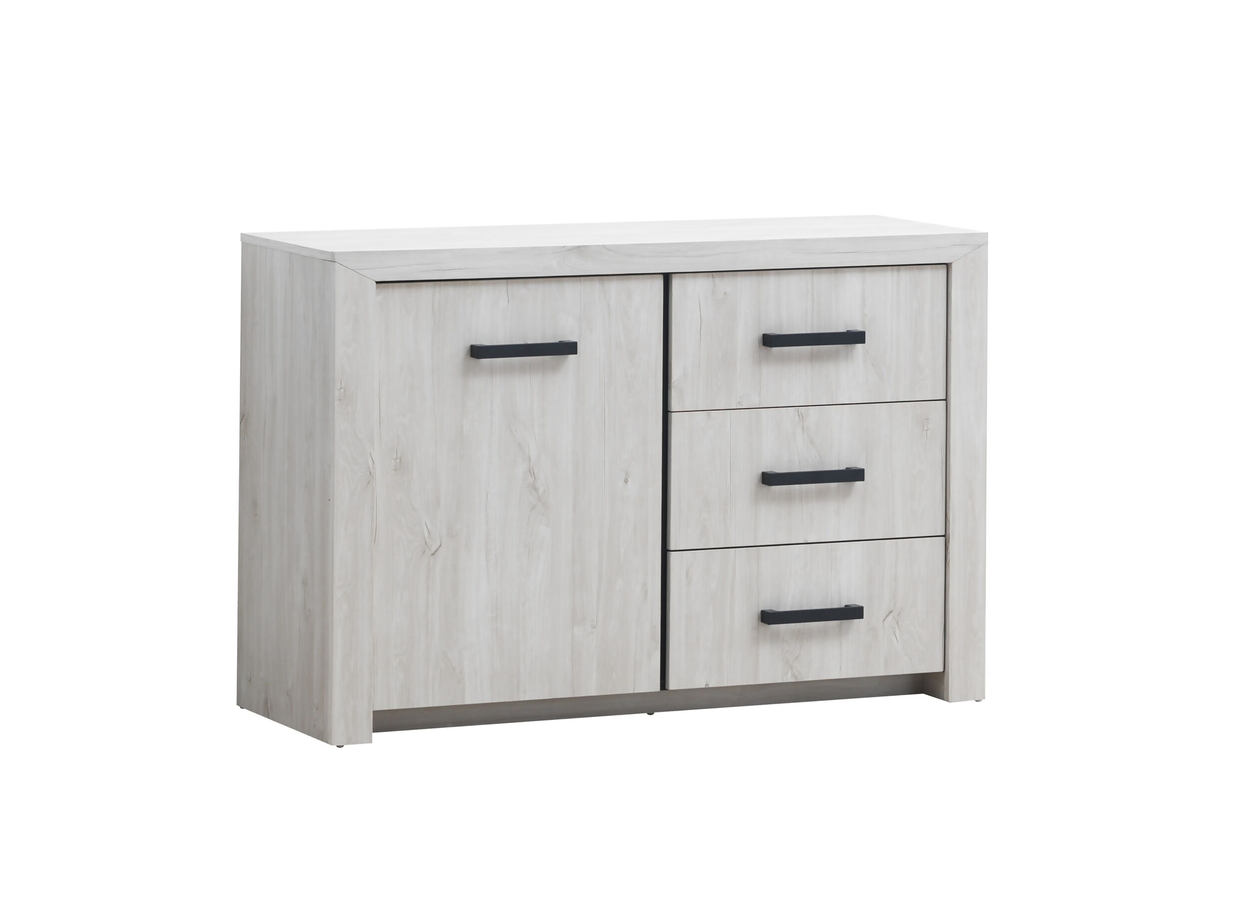 Commode Elvis 120x45x81cm - decor - witte eik