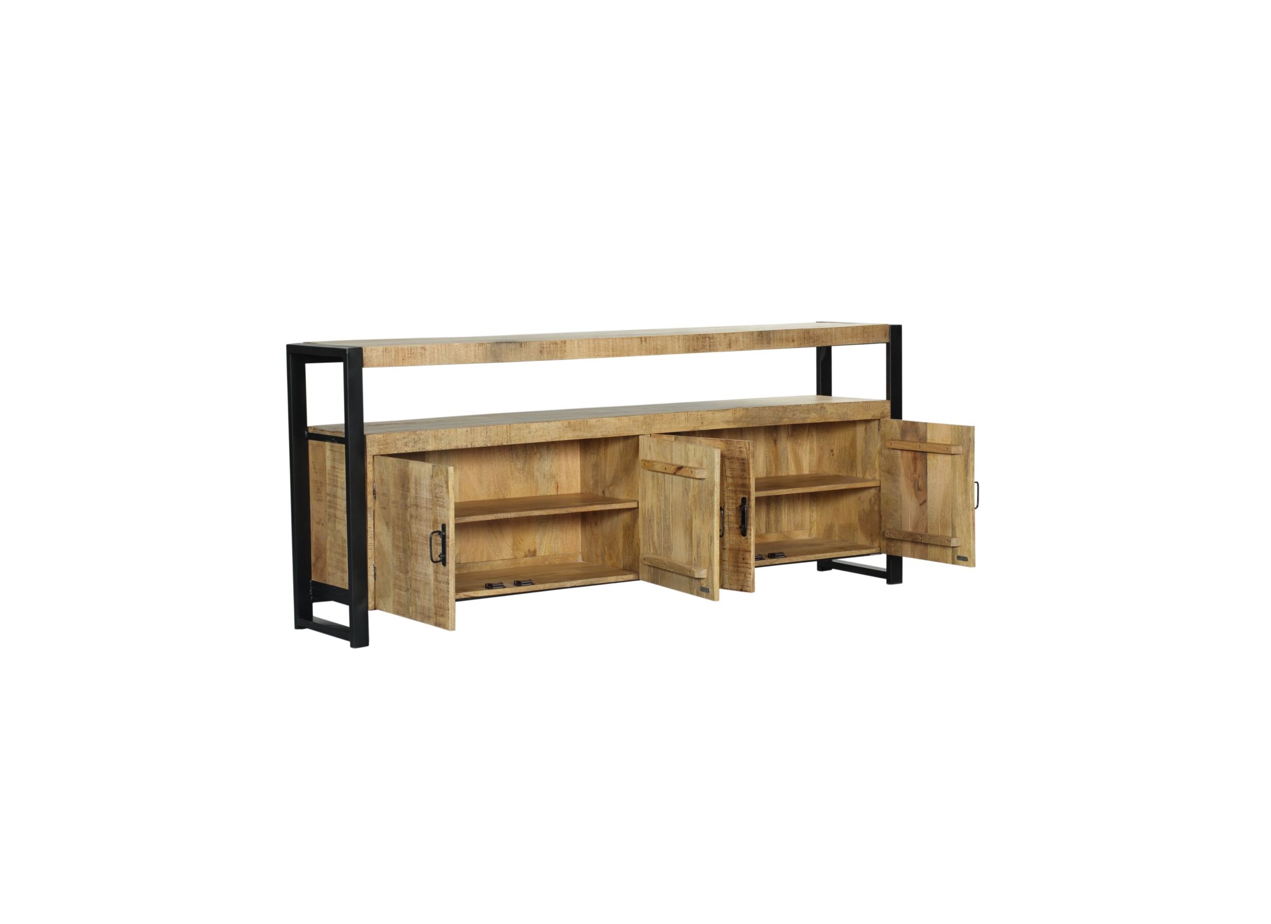 Buffet Sanguine 200cm - manguier massif - nature