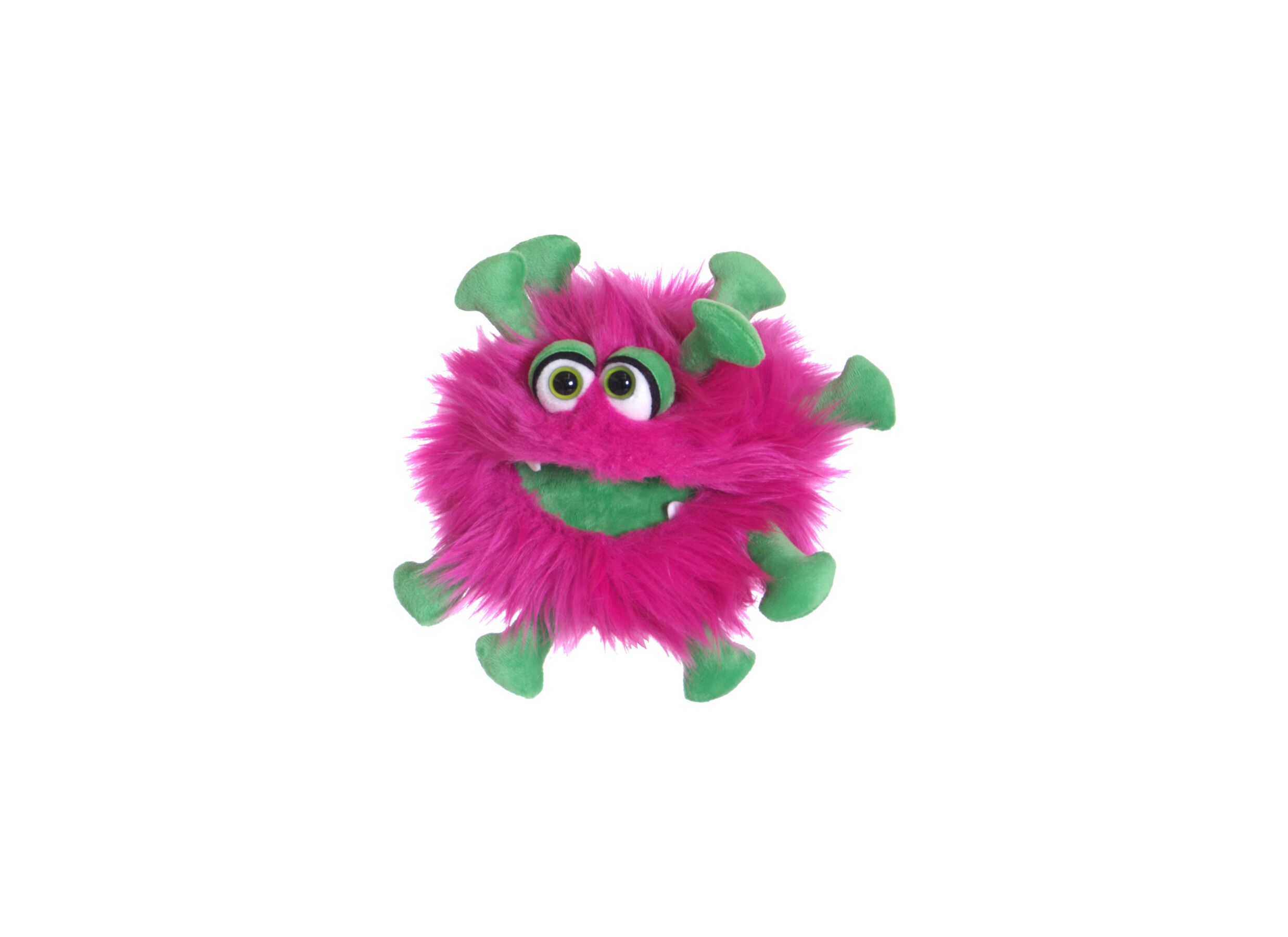 Plus Important - Marionnette à main Kai M. Frei H20cm - polyester - rose/vert
