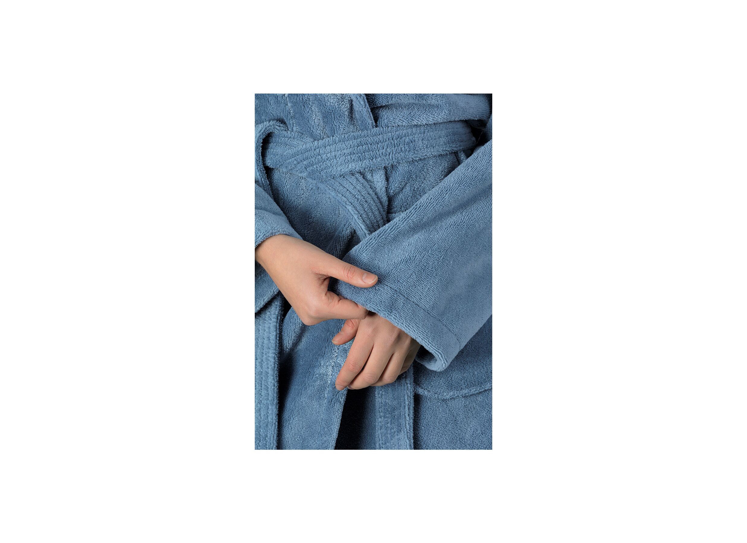 Sfeerfoto - Badjas M flanel jeans
