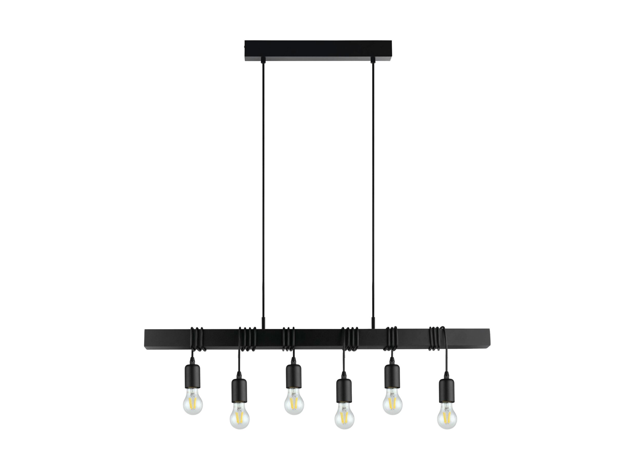 Hanglamp Townshend 100x10cm 6x60W E27