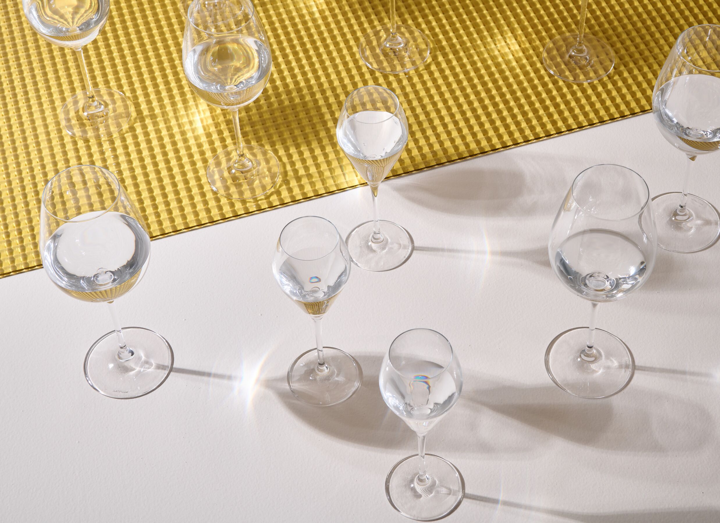 Sfeerfoto - Champagneglas Cuvee 23cl - glas - transparant - set van 6