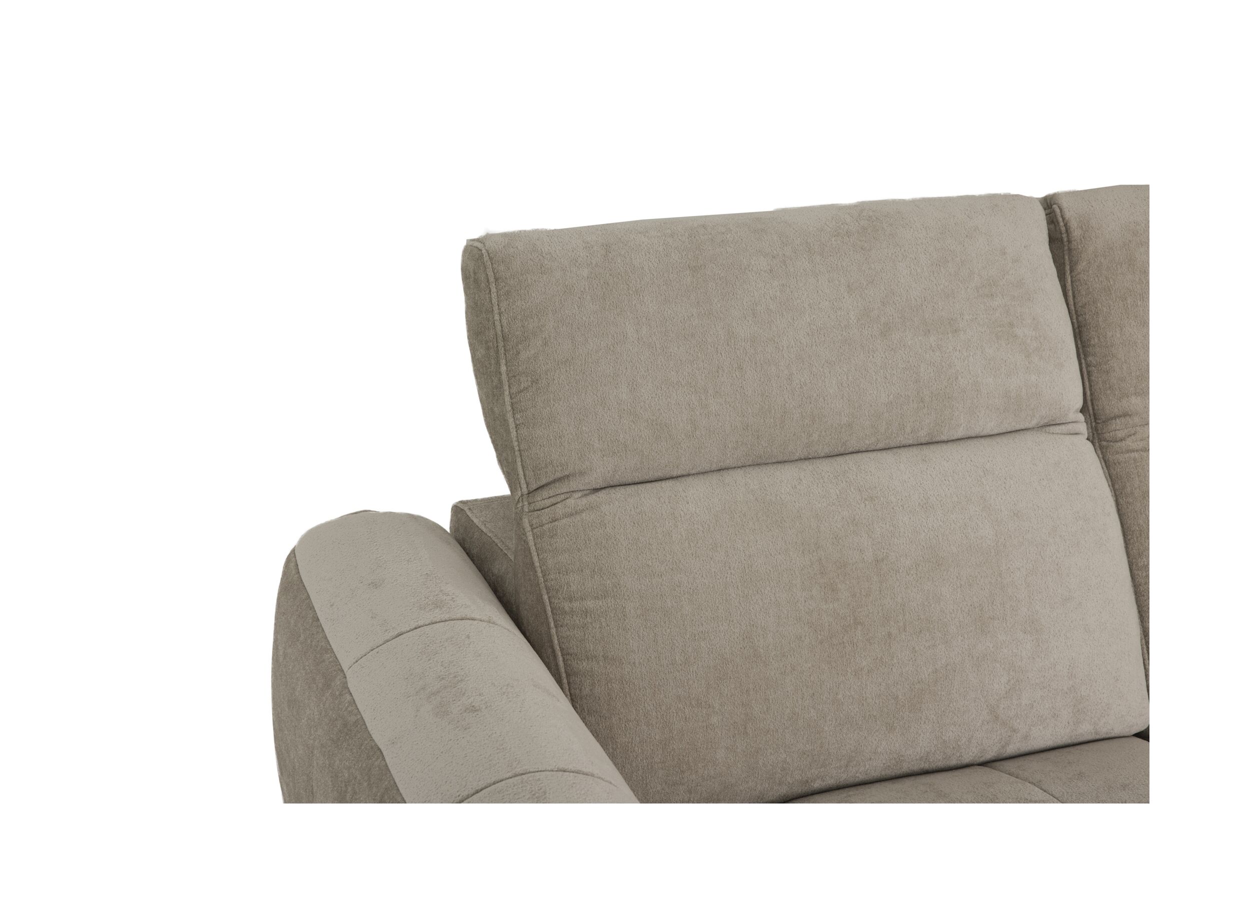 Detailfoto - Hoeksalon Ivy 389x257cm - stof - linen