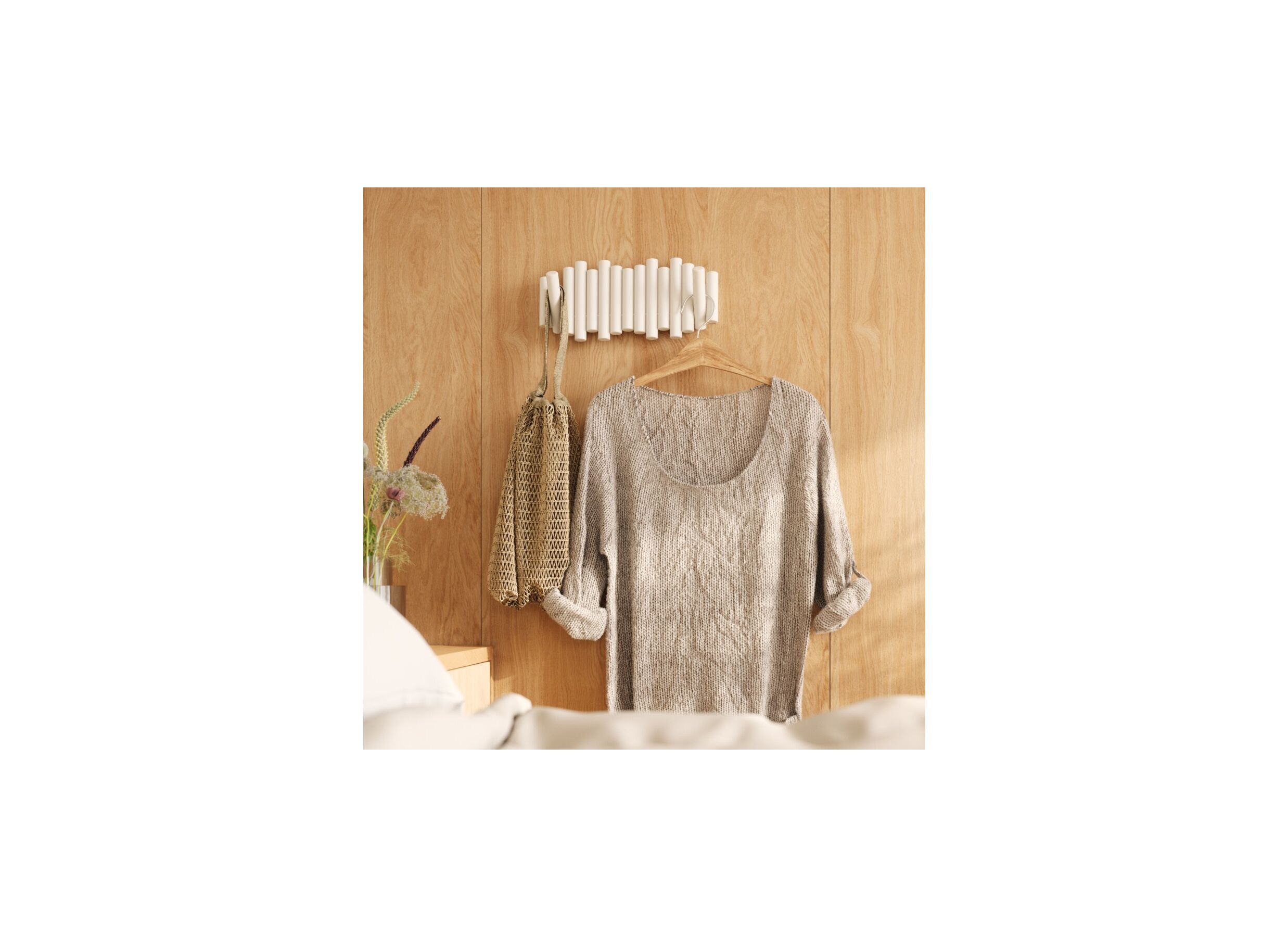 Foto ambiance - Portemanteau mural Picket Rail 38,3cm