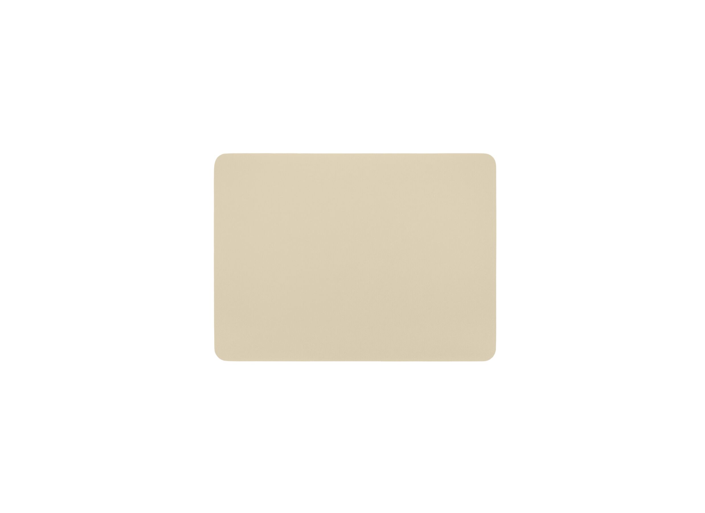 Placemat Togo 45x33cm - lederlook - ivoor - Set de table Togo 45x33cm - similicuir - ivoire