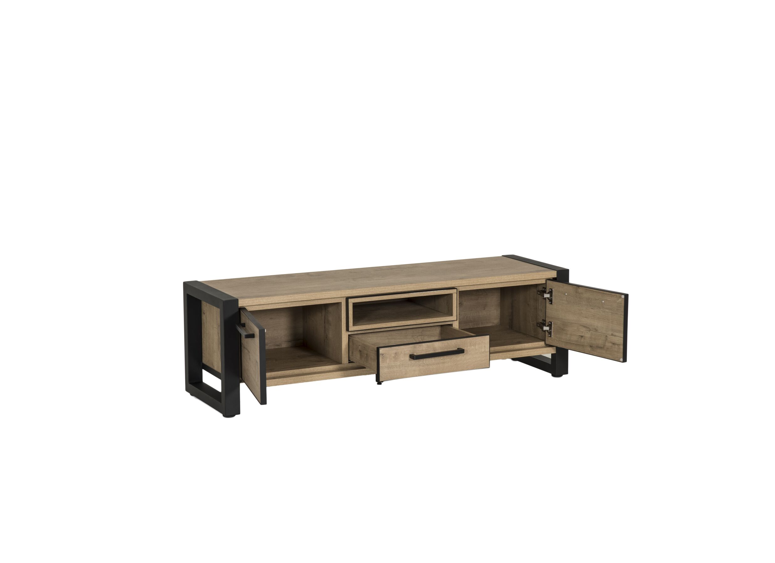 Indeling - Tv-meubel Cronos 150cm - decor eik - naturel