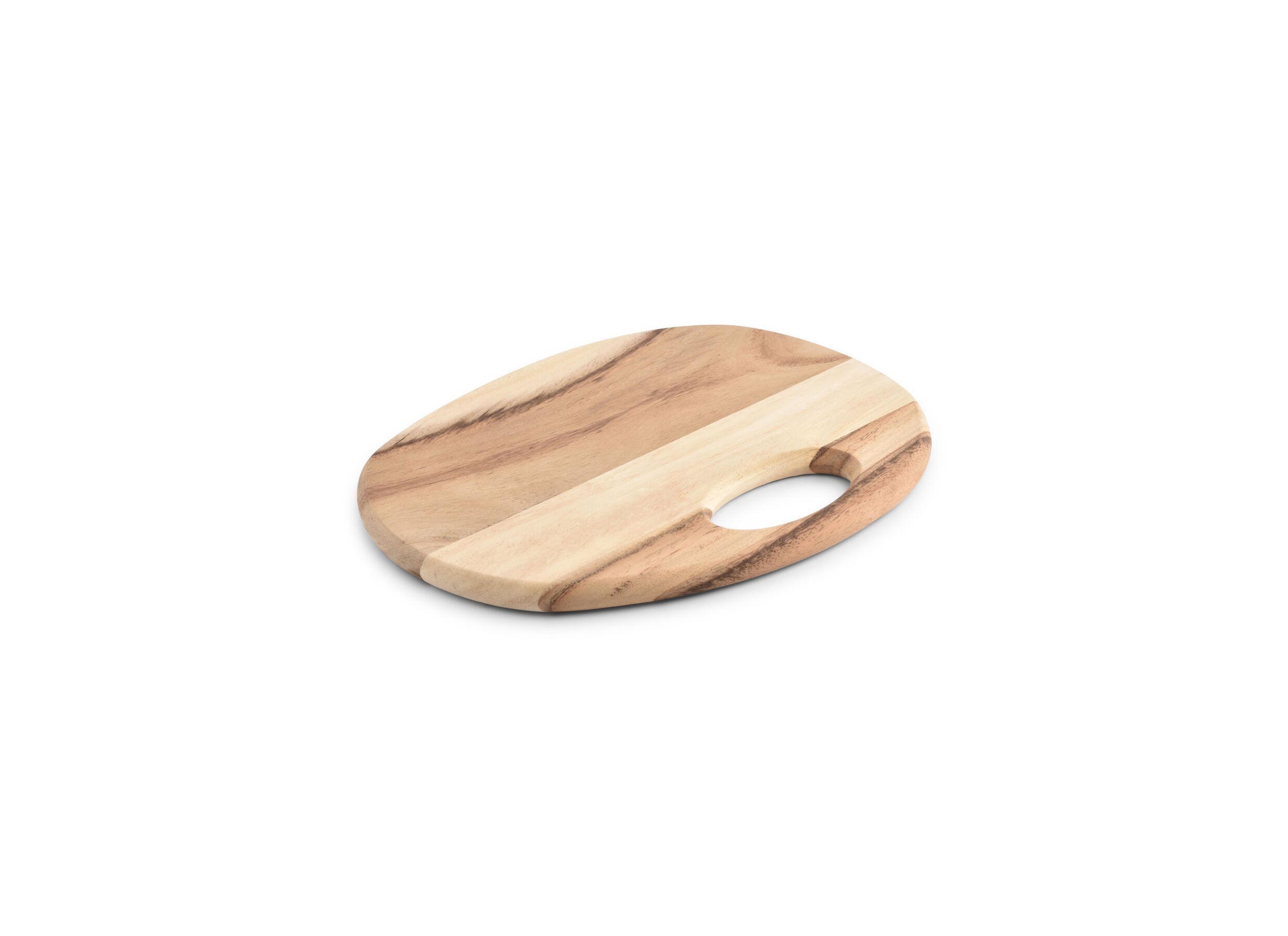 Serveerplank Crude Ø23 - Serveerplank Crude Ø23,7cm acacia massief naturel