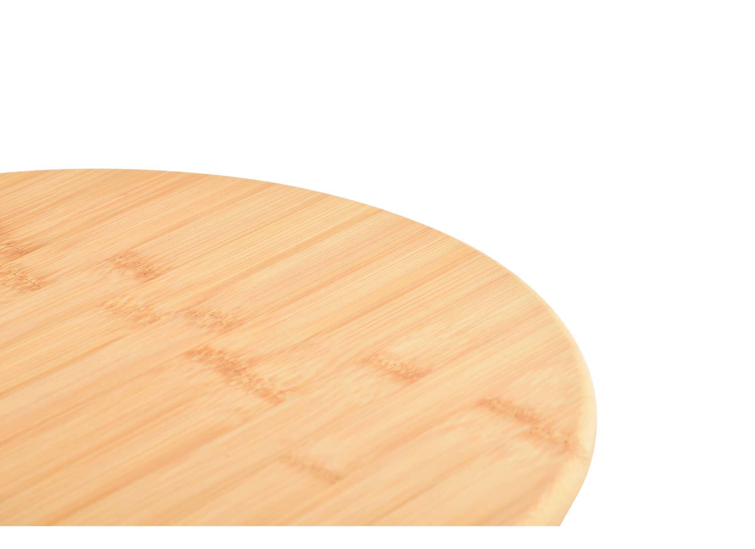 Detail - Plateau tournant ONA Bamboo Ø33cm - MDF - marron