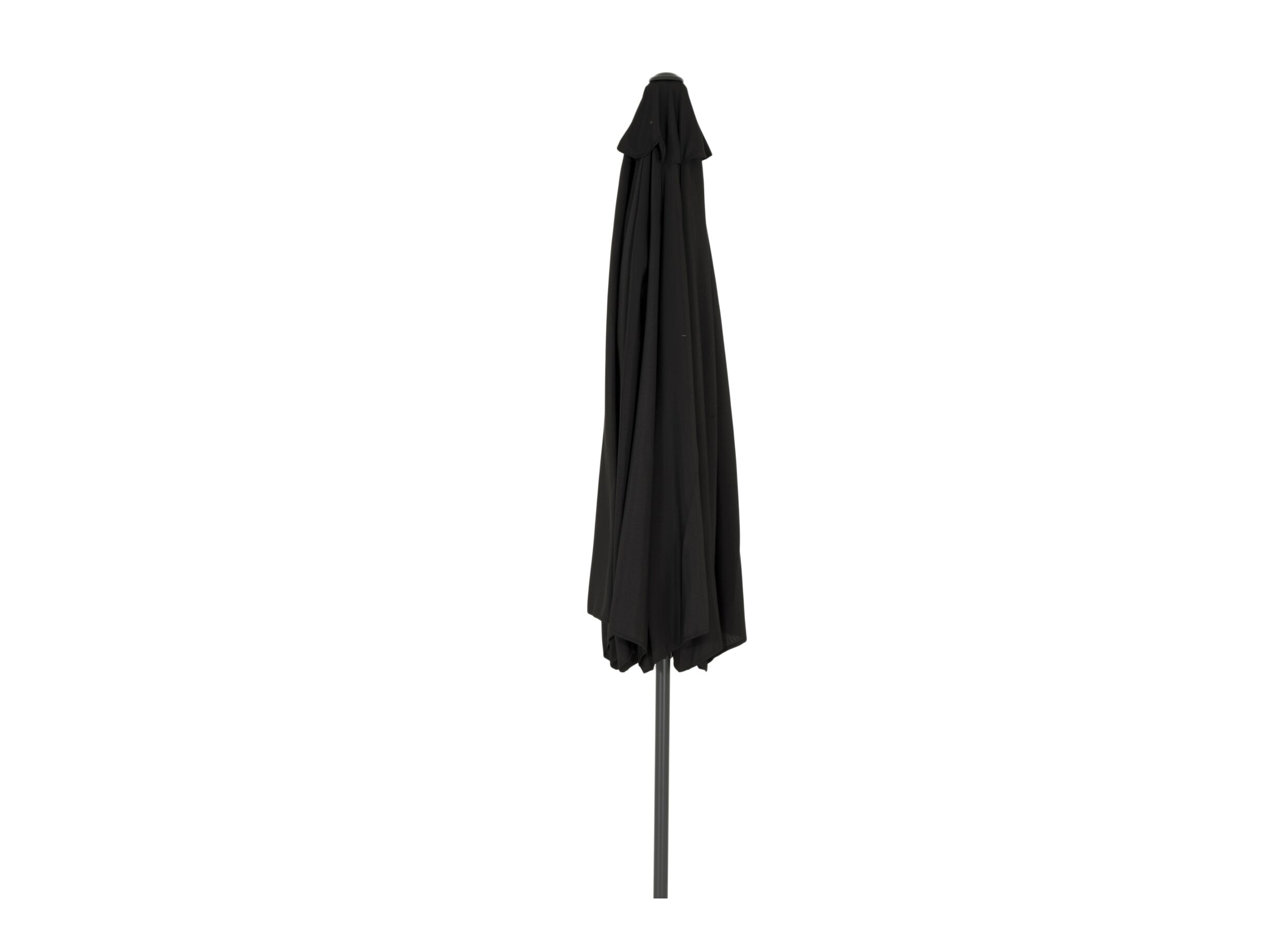 Overzichtsfoto - Parasol Nerissa Ø300cm zwart met beschermhoes