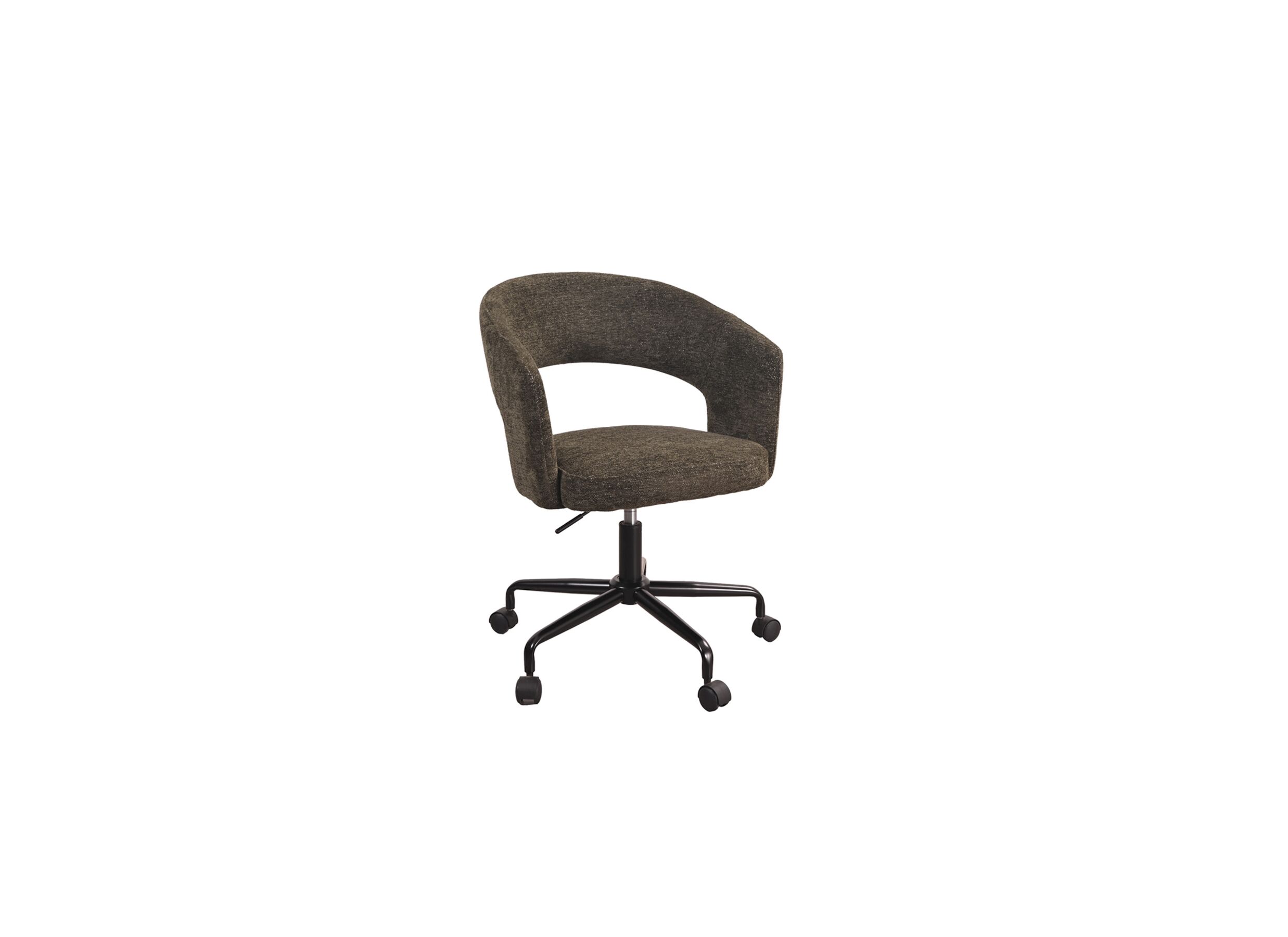 Plus Important - Chaise de bureau Robin 60x56x79,5cm - tissu - vert brun