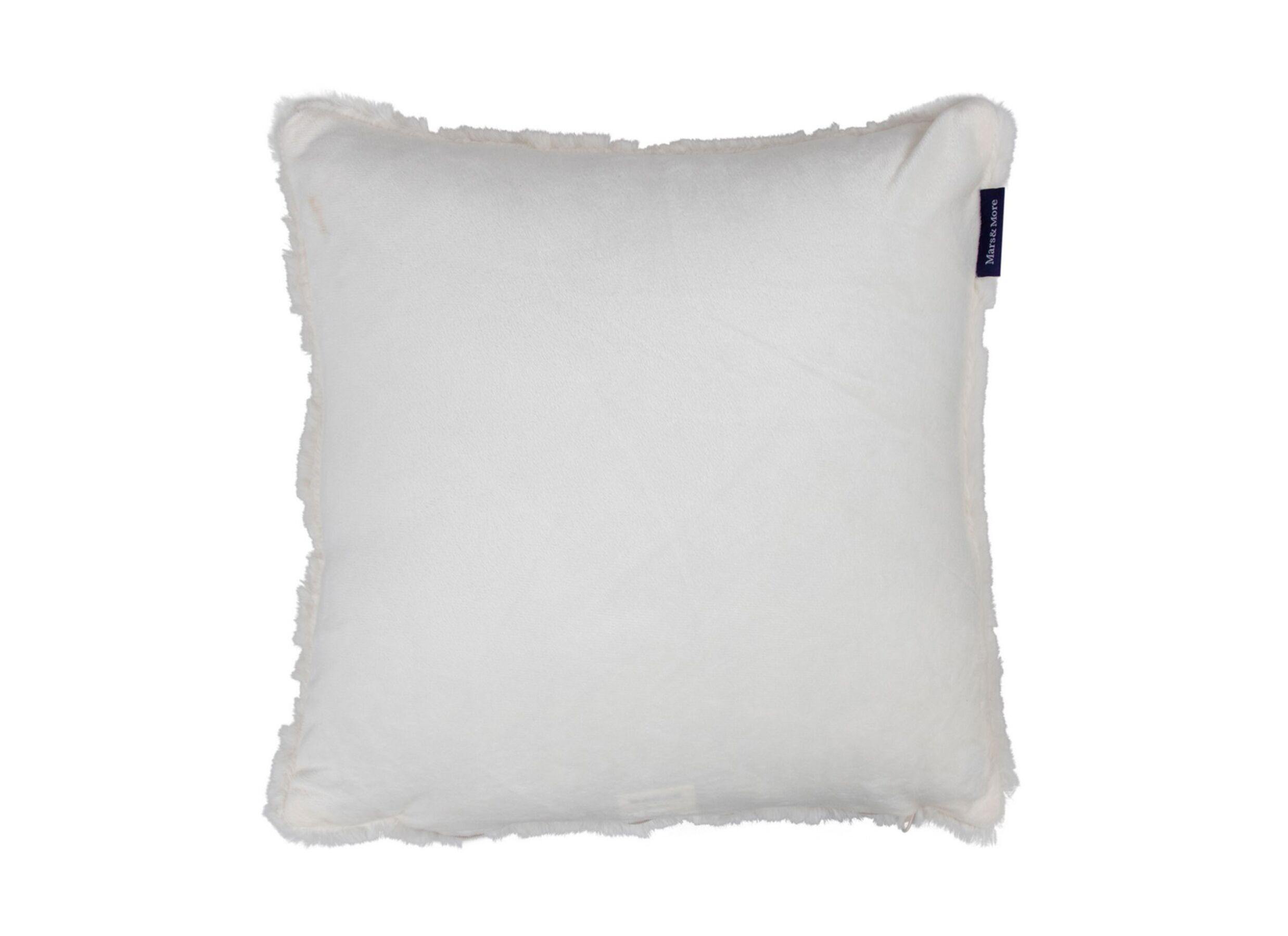 Overzichtsfoto - Kussen Zig Zag 45x45cm - polyester - offwhite