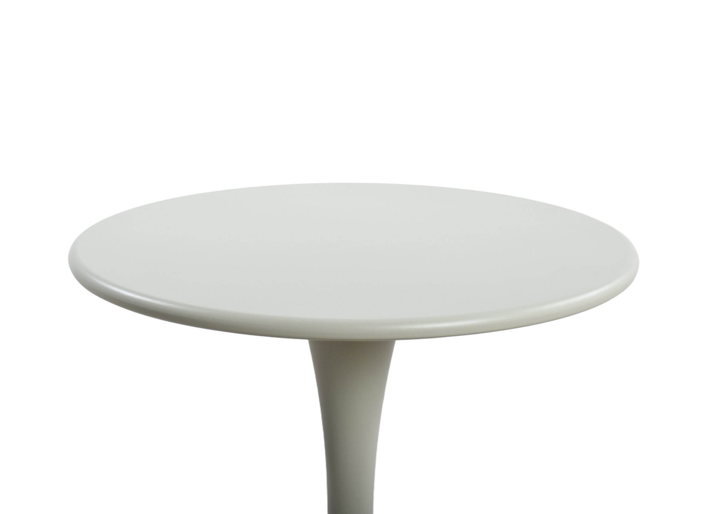 Detail - Table d'appoint Track Ø60x74cm - acier - greige