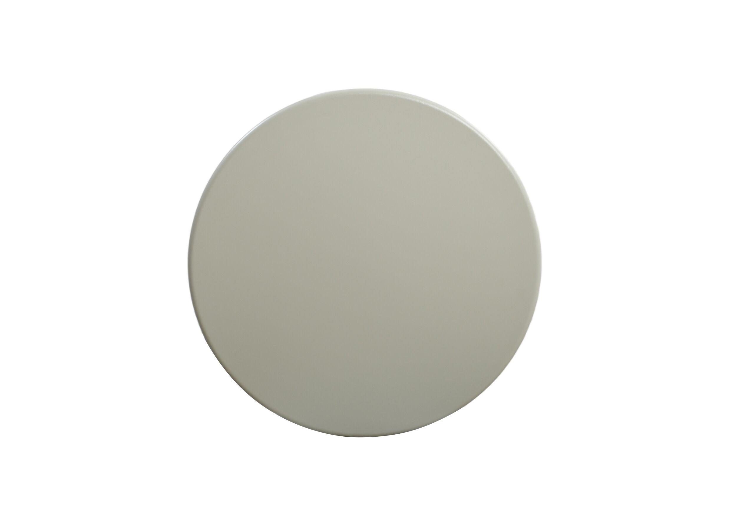 Detail - Table d'appoint Track Ø60x74cm - acier - greige