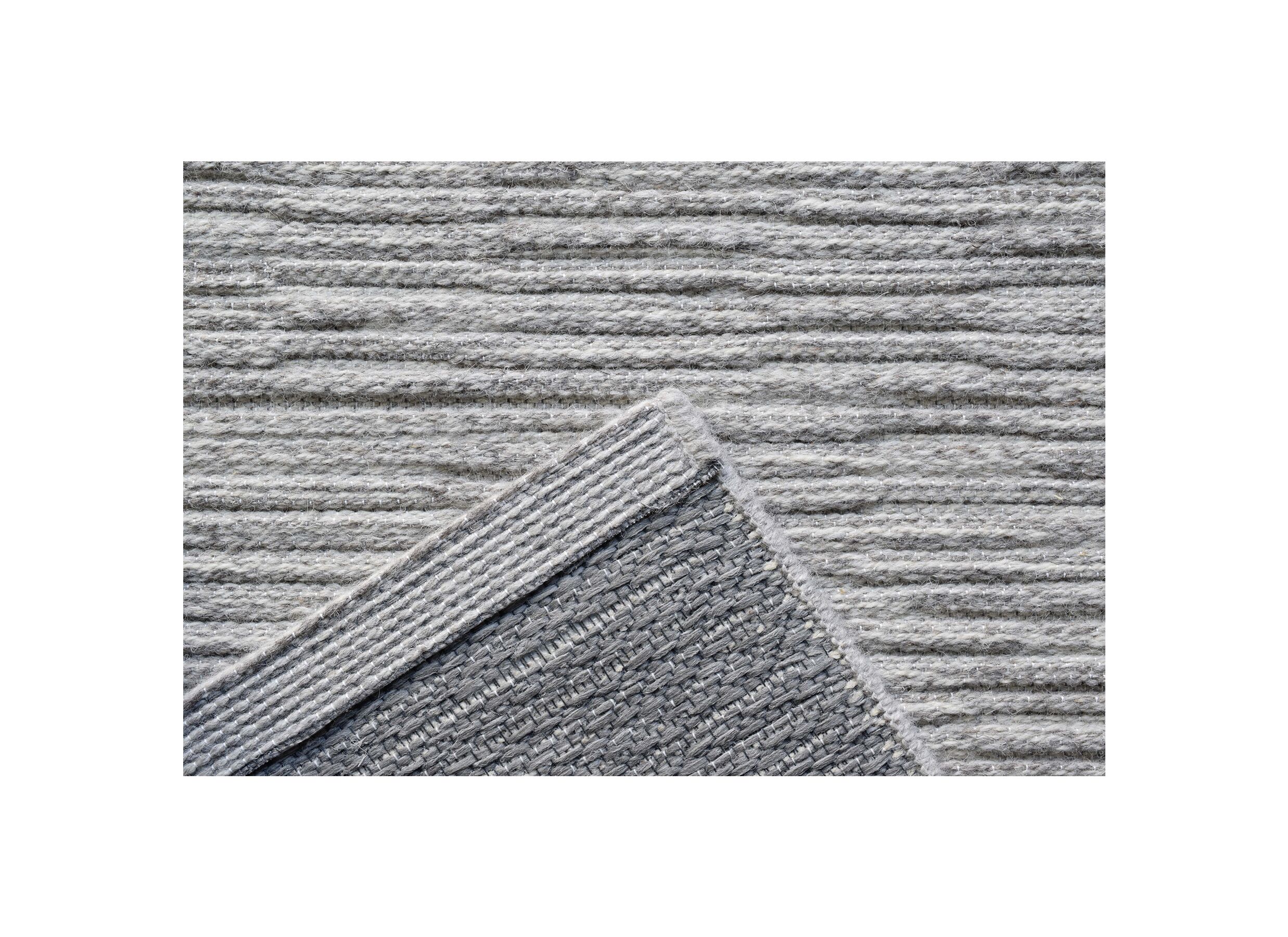 Detail - Tapis Himalaya 330x240cm laine gris