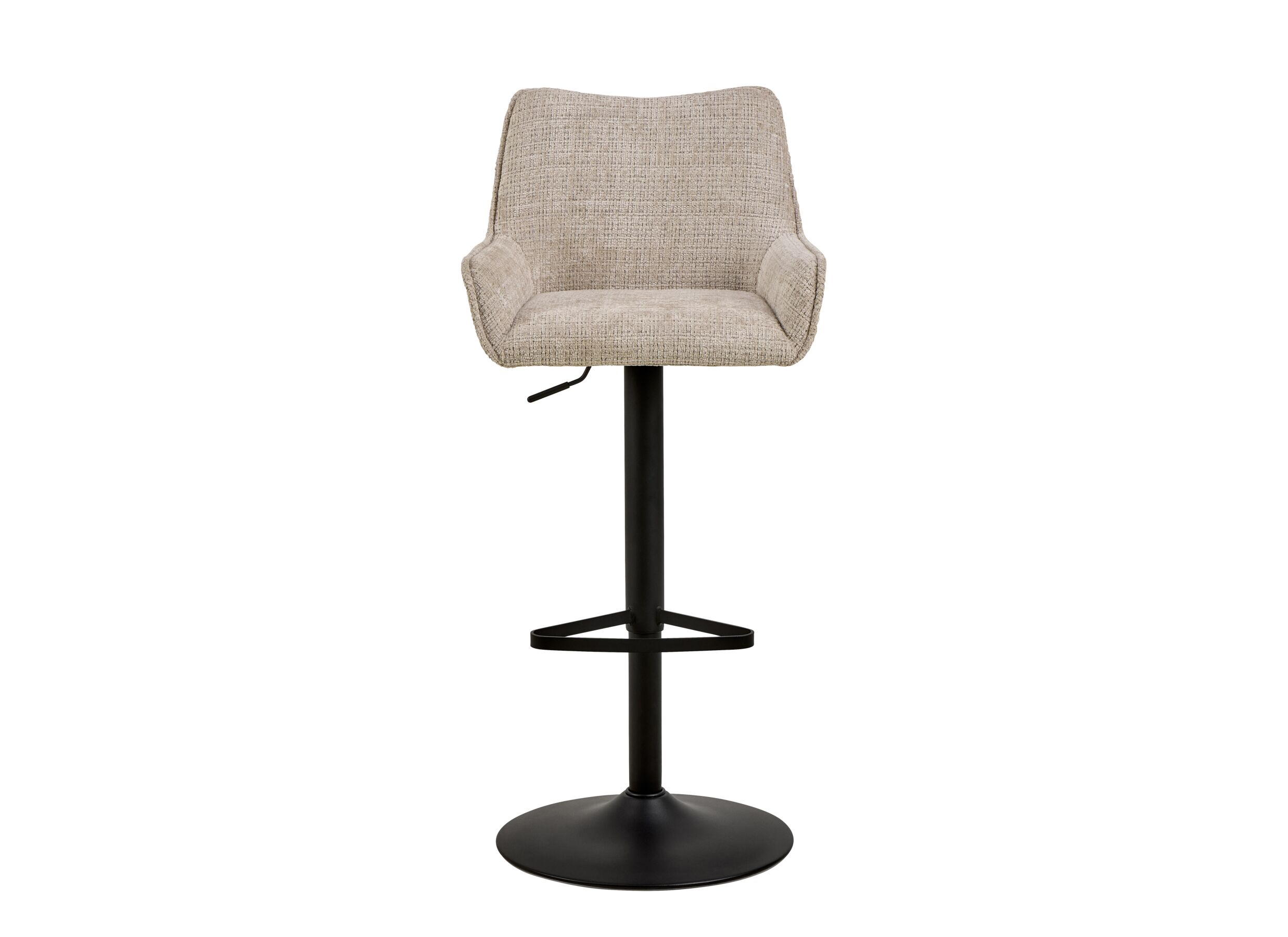 Plus Important - Chaise de bar HA64cm - tissu - beige