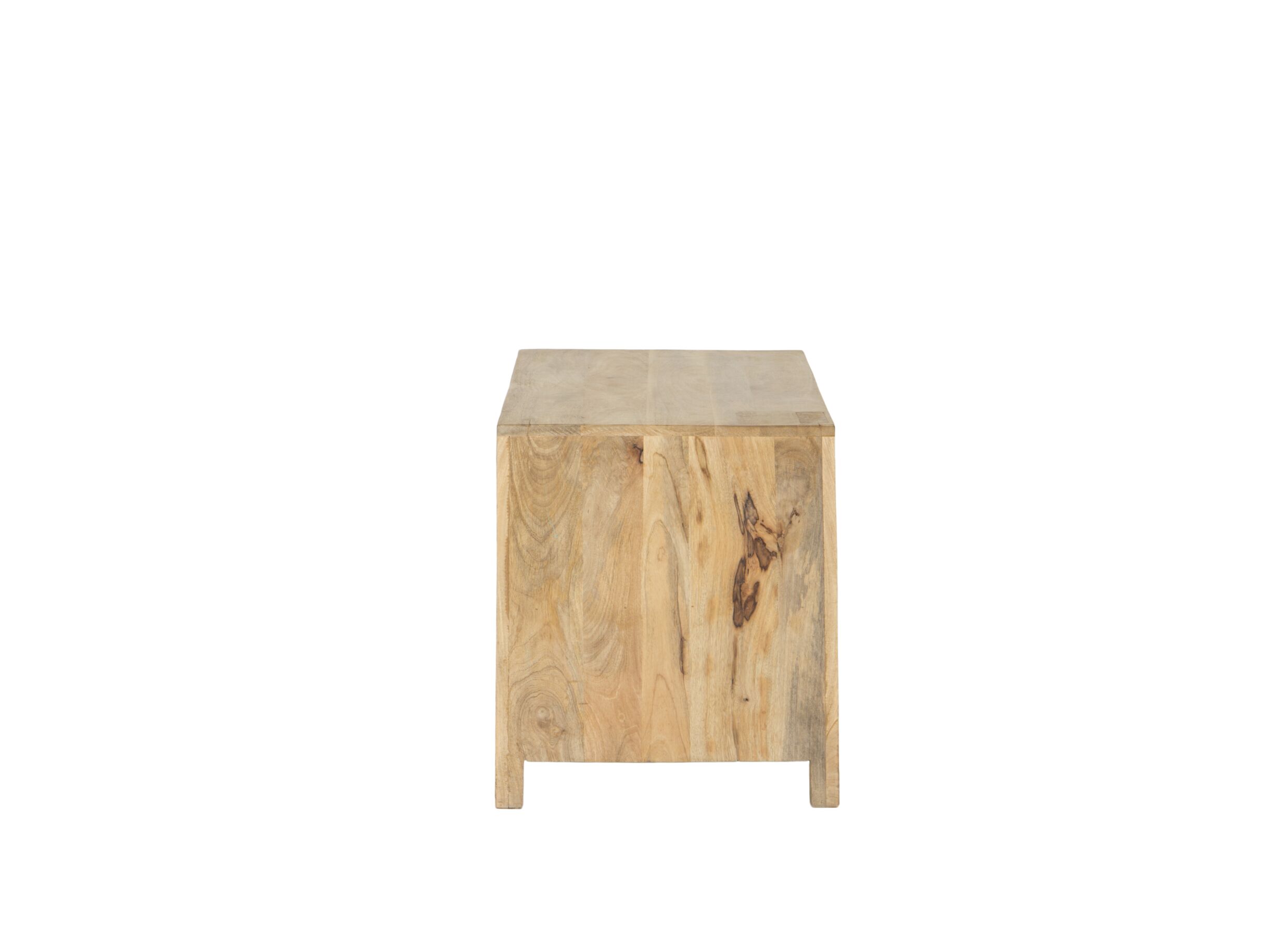Tv-meubel Ploutos 89x48cm - mango massief - naturel