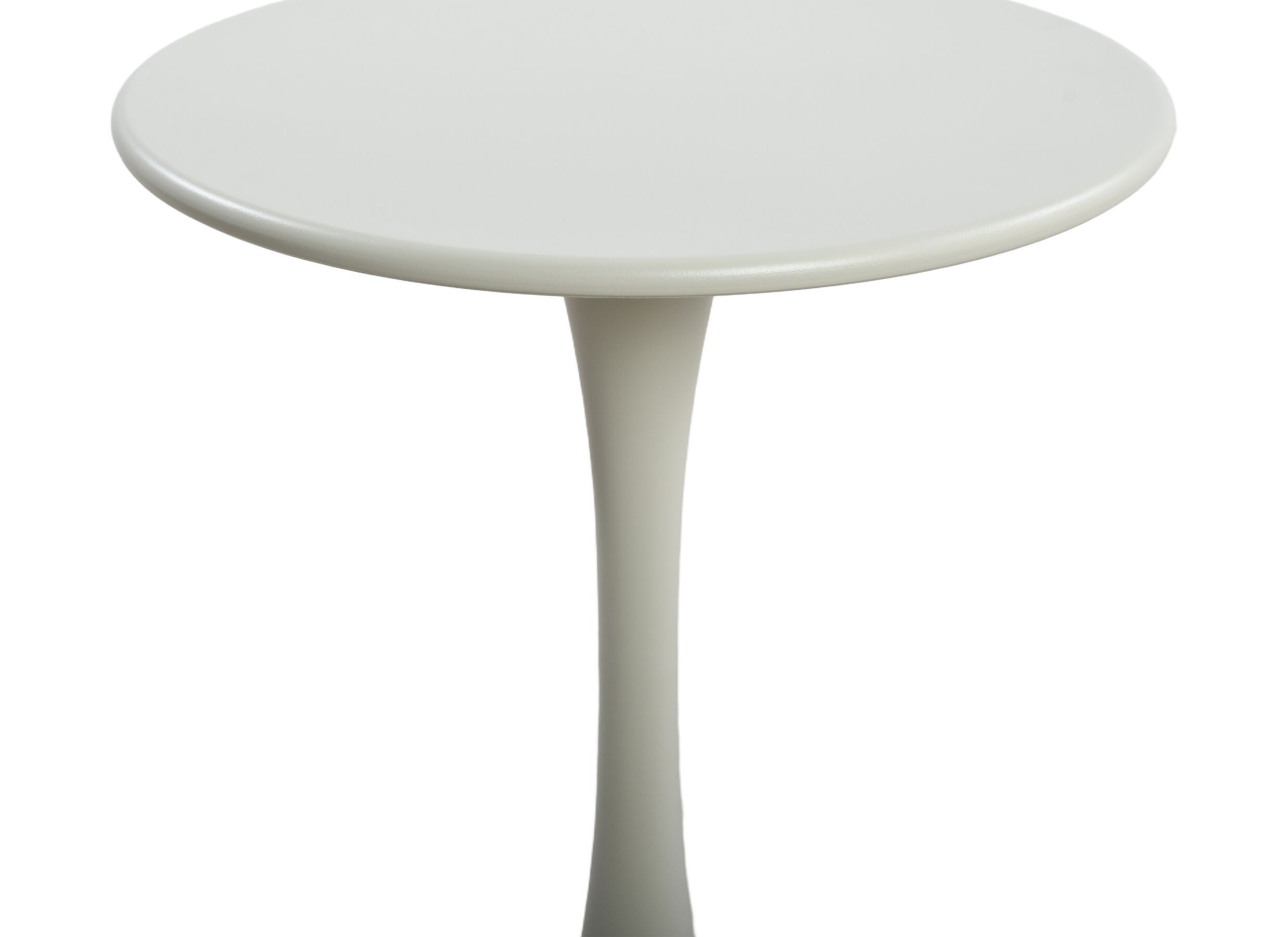 Detail - Table d'appoint Track Ø60x74cm - acier - greige
