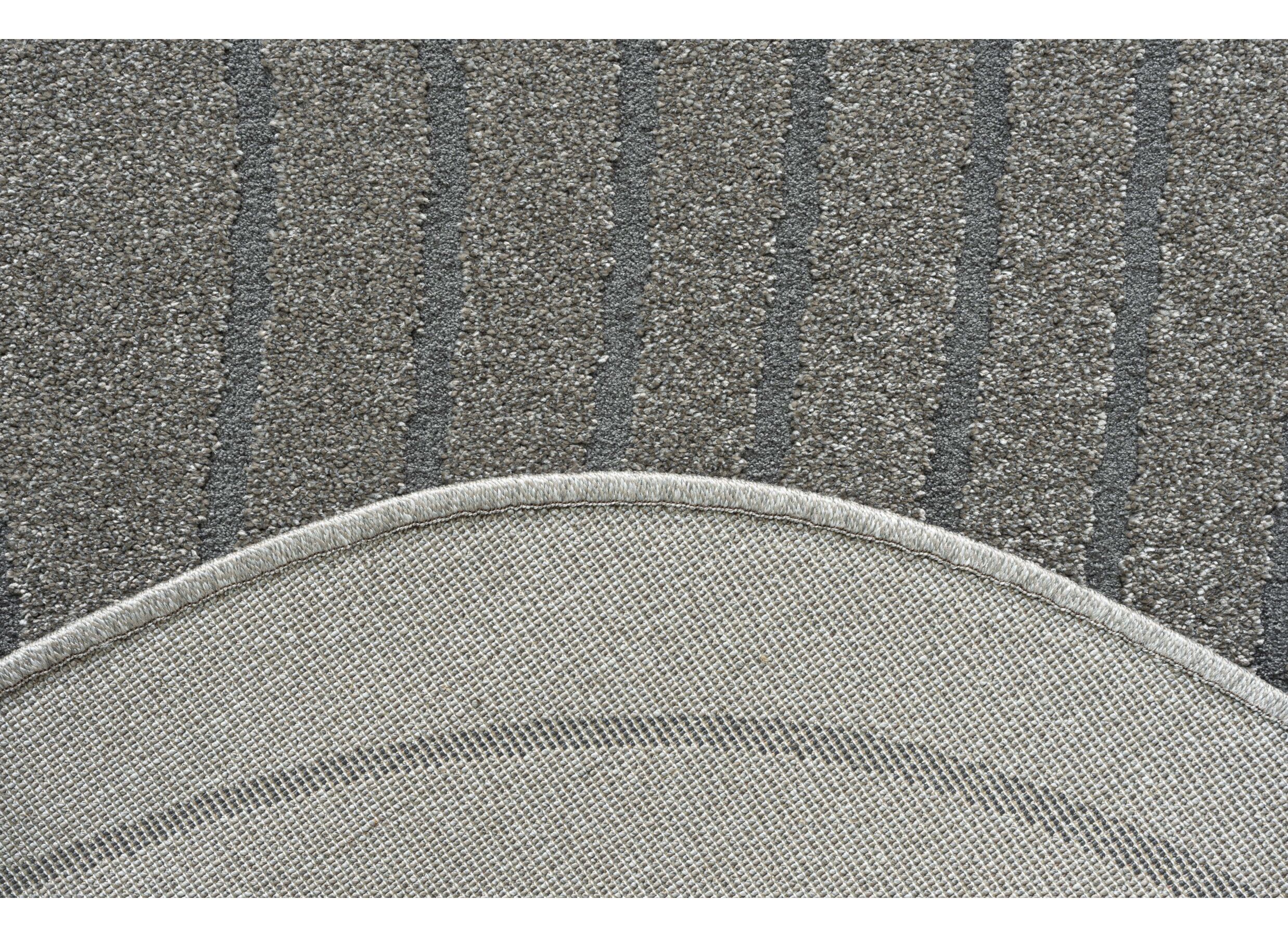 Tapijt Trevos 160x230cm - polyester - grijs