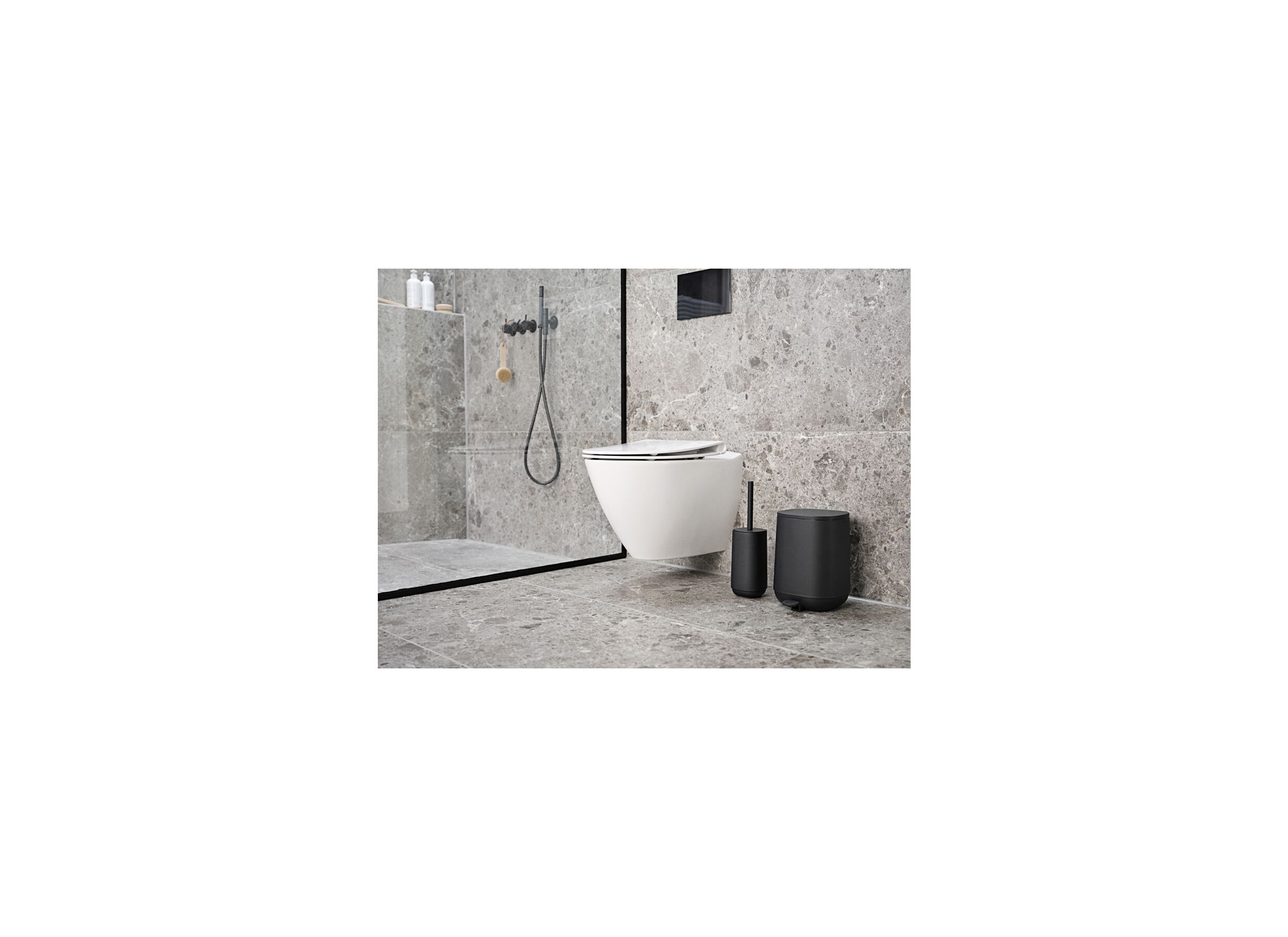 Sfeerfoto - Wc-borstel zwart