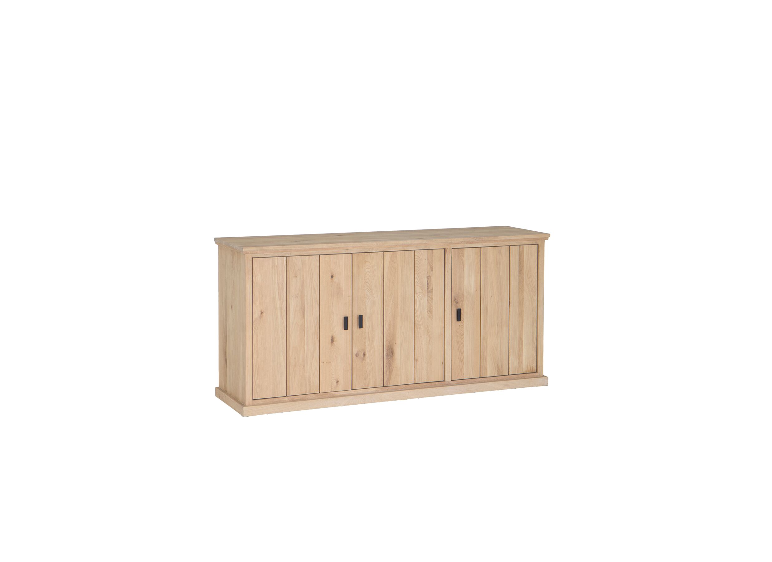 Buffet Grimaldi 180cm - Buffet Grimaldi 180cm - chêne massif & décor - naturel