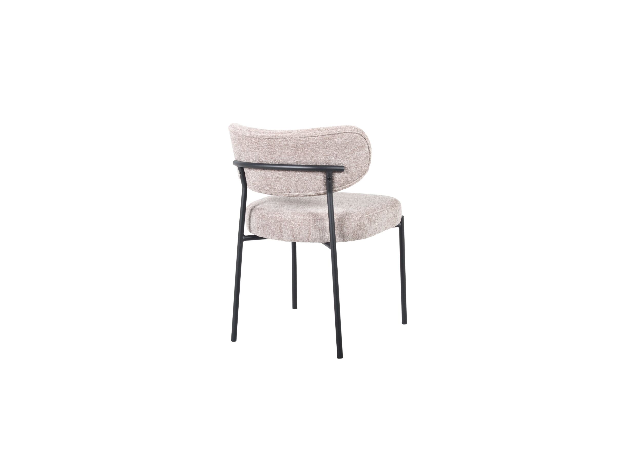 Aperçu - Chaise Alien 43x43x66cm - tissu - taupe