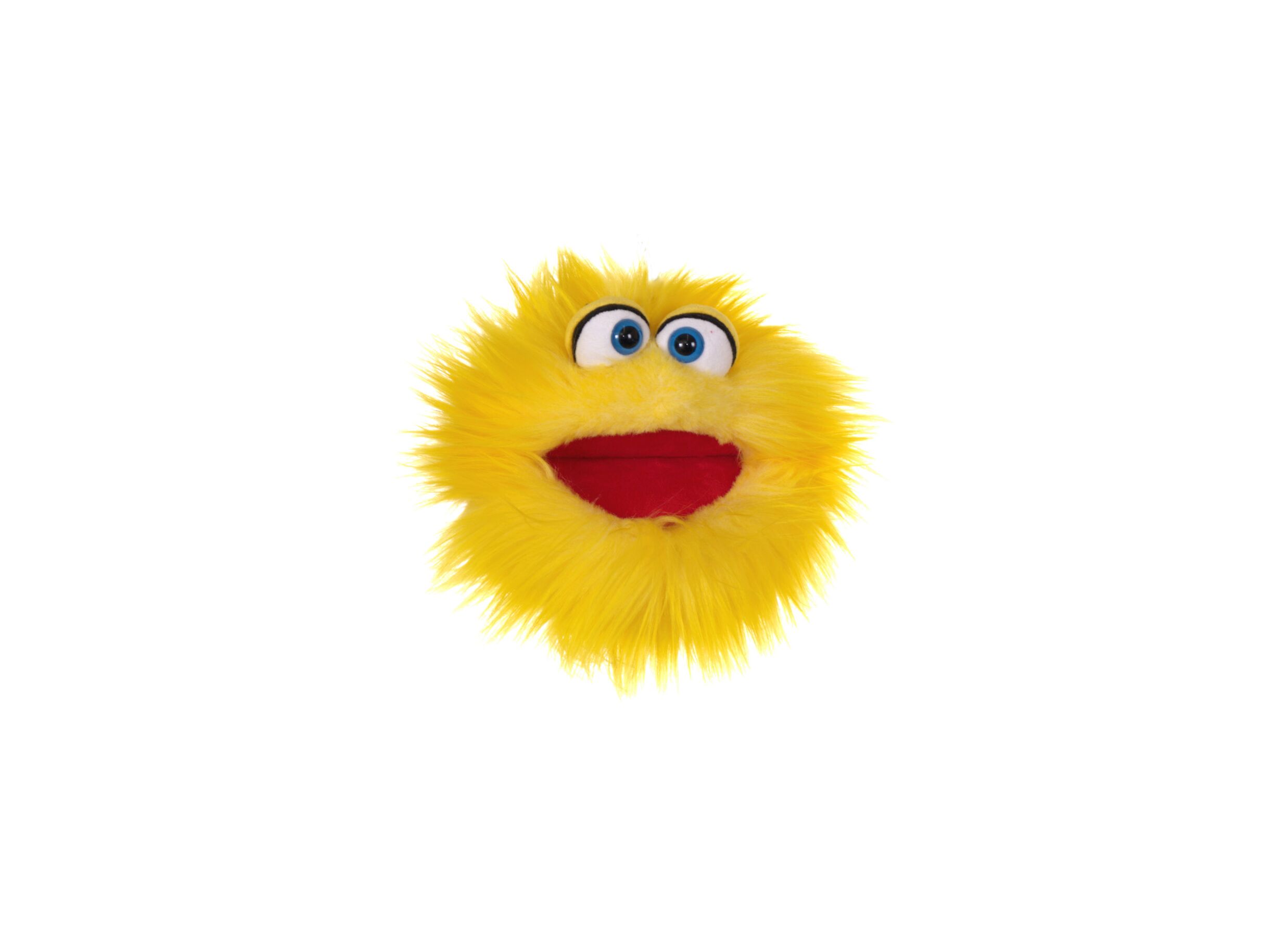 Plus Important - Marionnette à main Potatoes H17cm - polyester - jaune