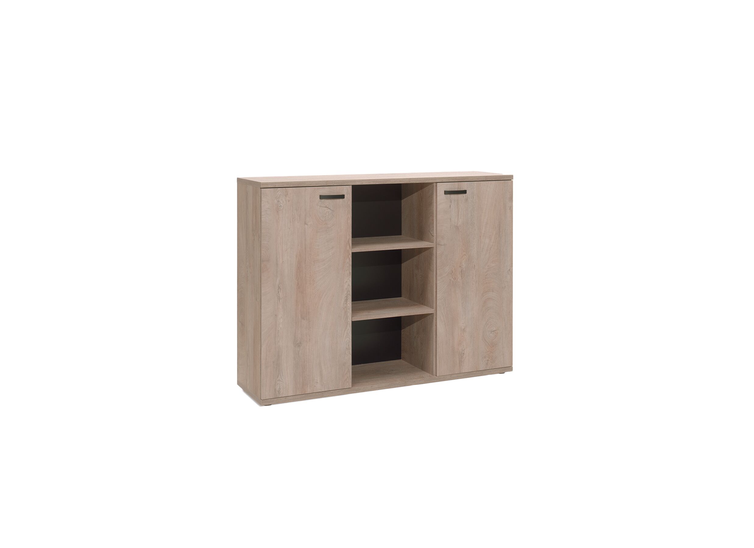 Opbergkast Rio 2 160x40x117cm - melamine - humus eik