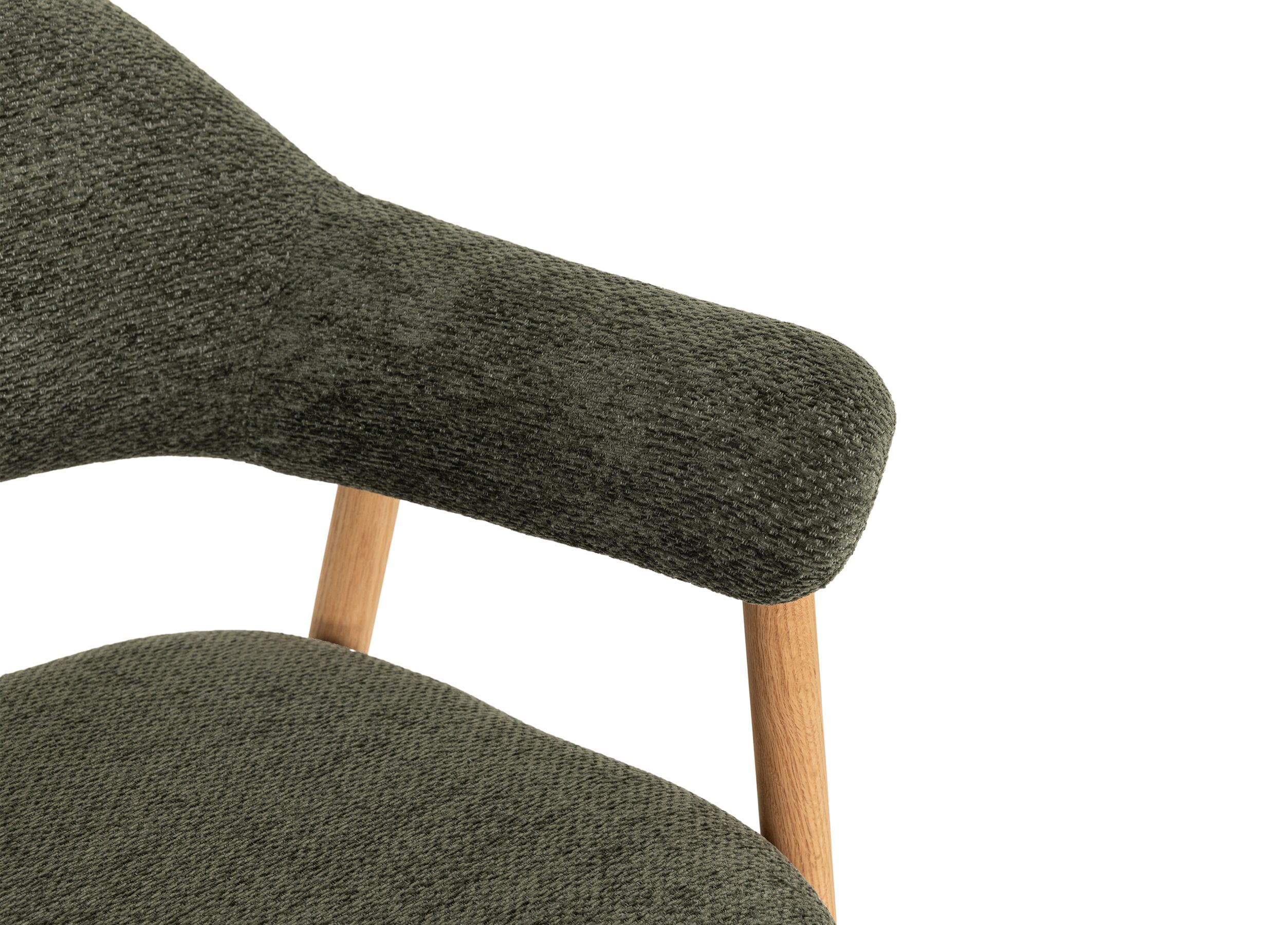 Detail - Chaise Hierro 60x57x80cm - tissu - vert