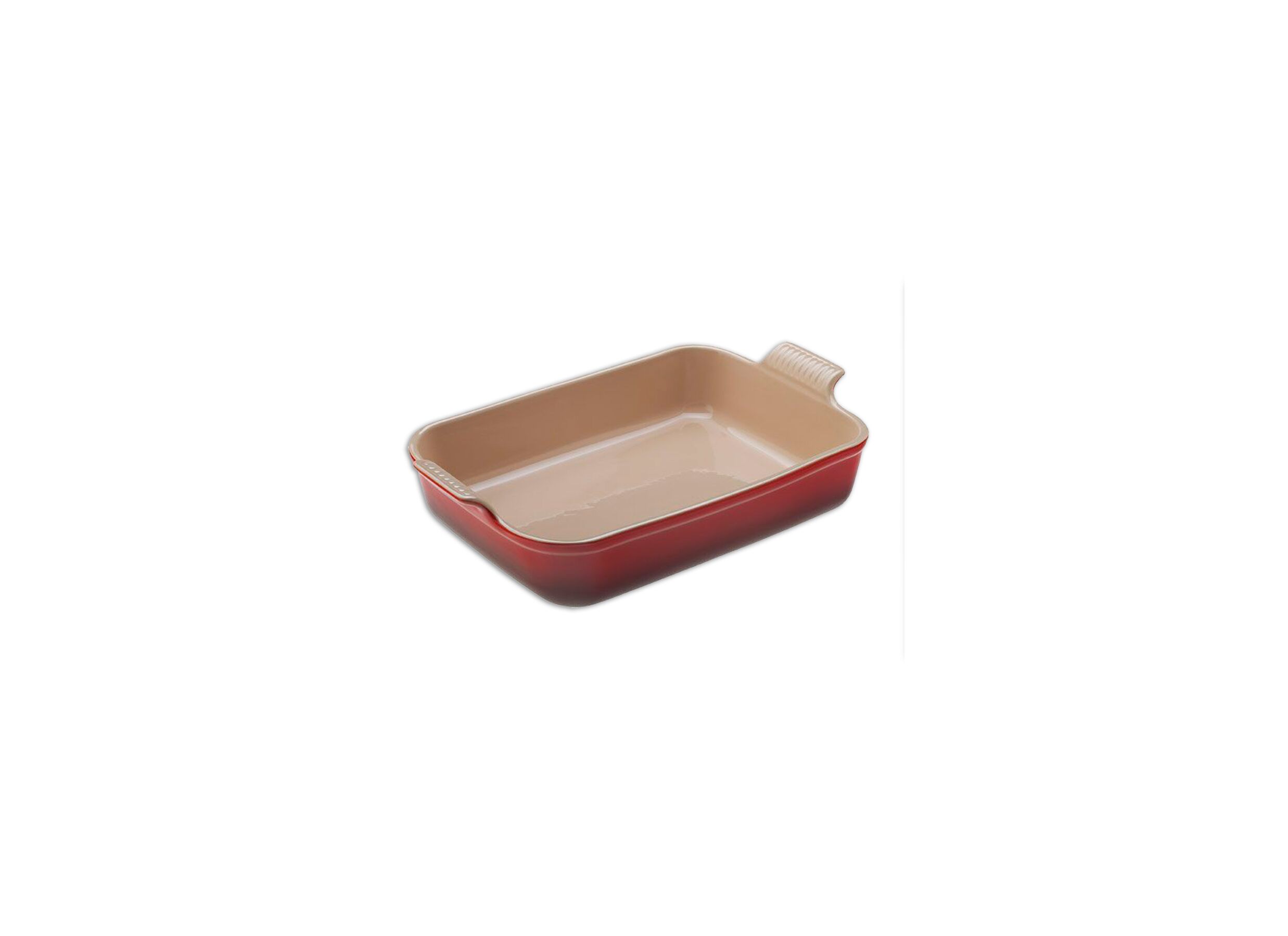 Plat Le Creuset 14x19cm cerise - Plat à four Le Creuset 14x19cm cerise